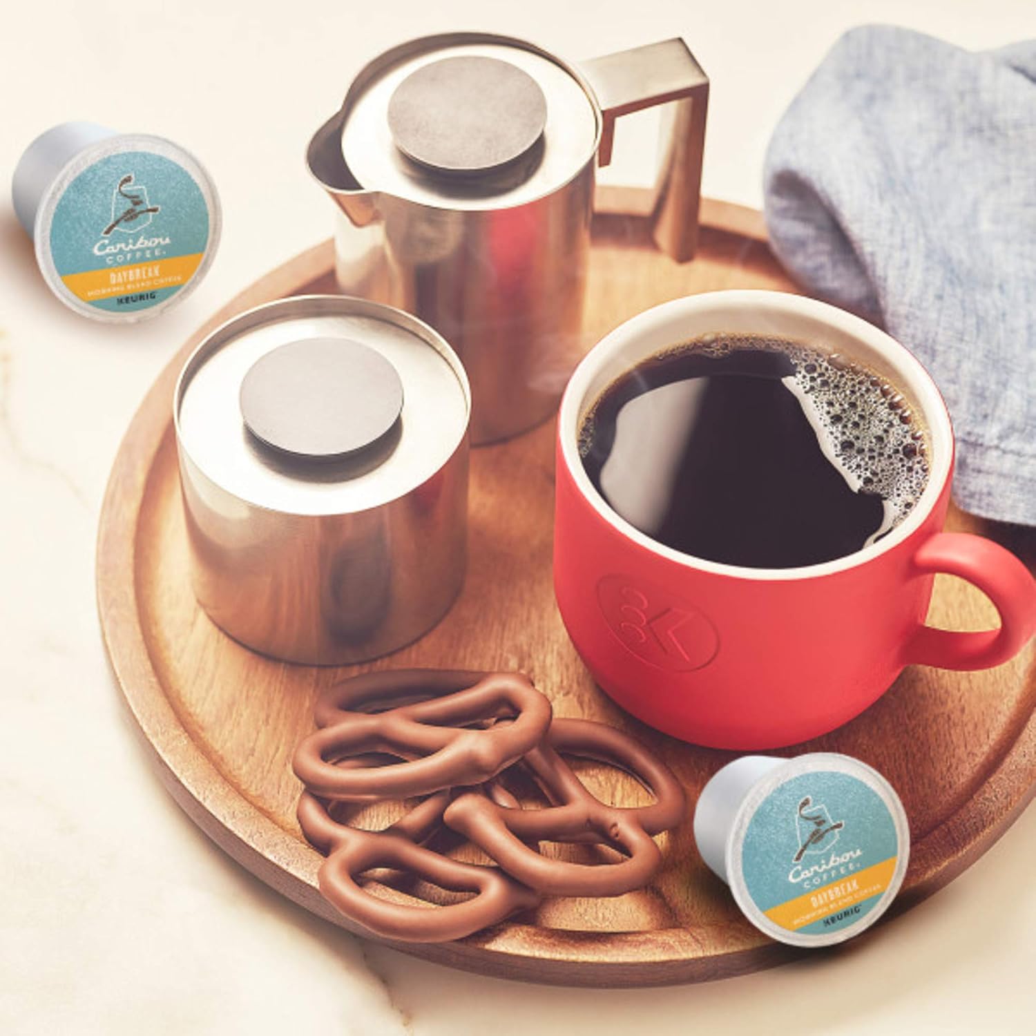 Caribou Coffee Caribou Blend Keurig Single-Serve K-Cup Pod, Medium Roast Coffee, 72 Count