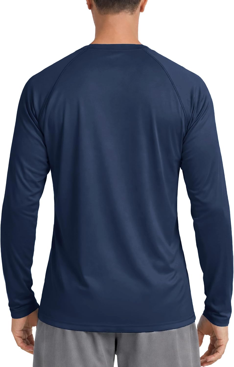 Boladeci Men's UPF 50+ Sun Protection UV SPF Shirts Long Sleeve Lightweight Quick Dry Swim T-Shirts Rash Guard