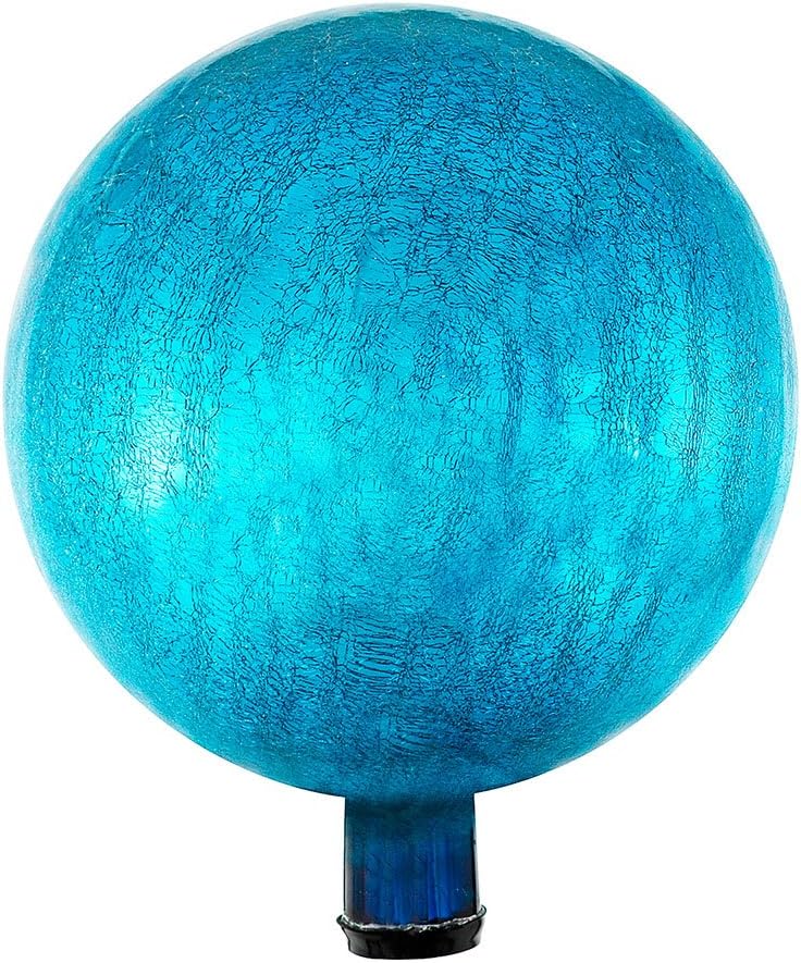 Achla Designs G10-FG-C Gazing, Fern Green 10 inch Glass Garden Globe Ball Sphere, 10