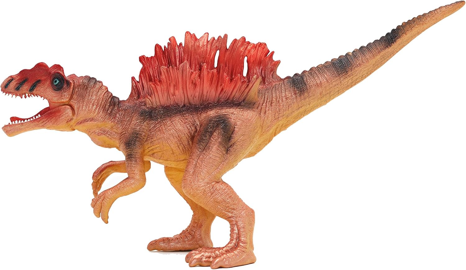 Gemini&Genius Spinosaurus Dinosaur Toy, Dino Action Figure with Movable Jaw