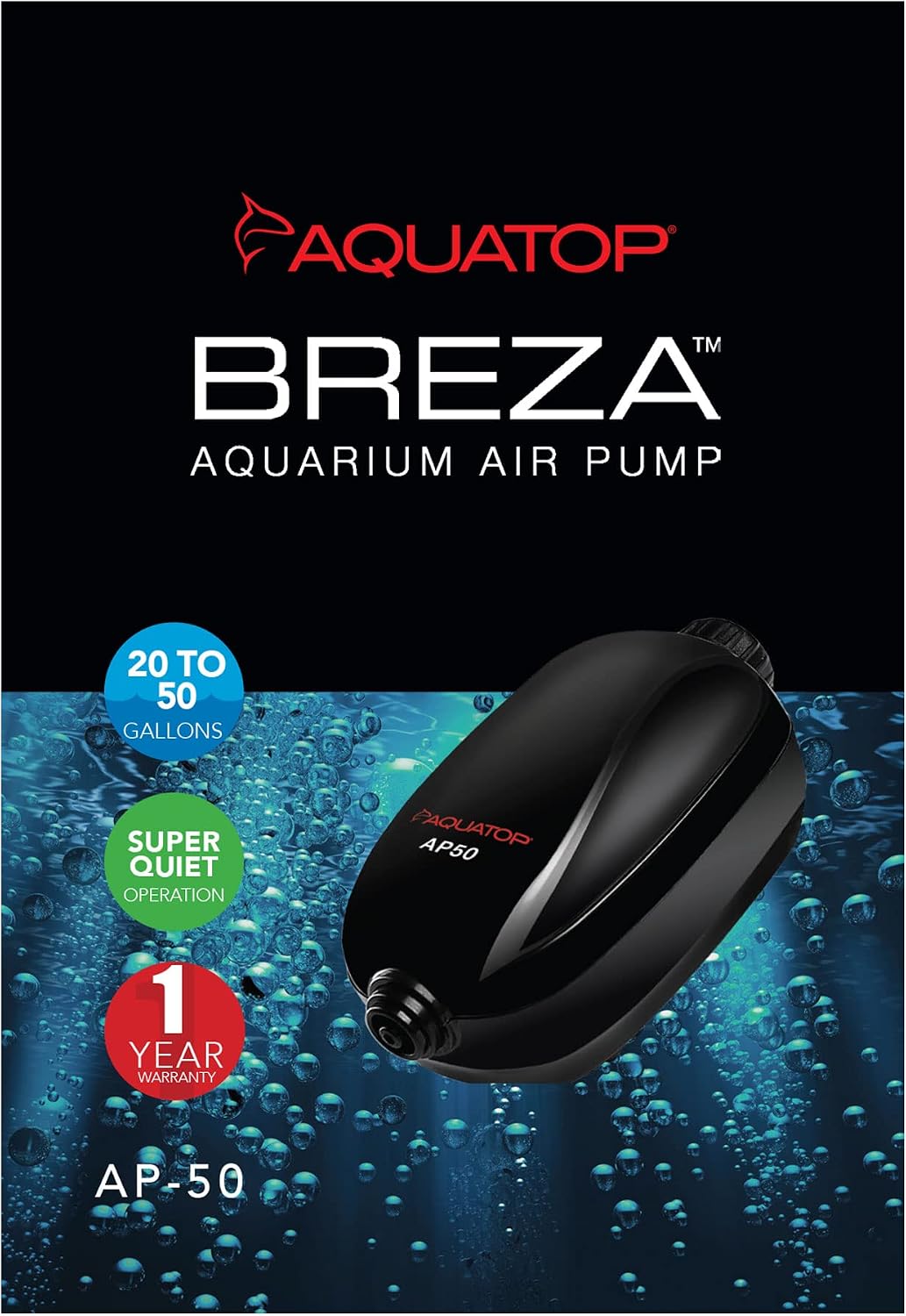 Aquatop Breza Aquarium Air Pump