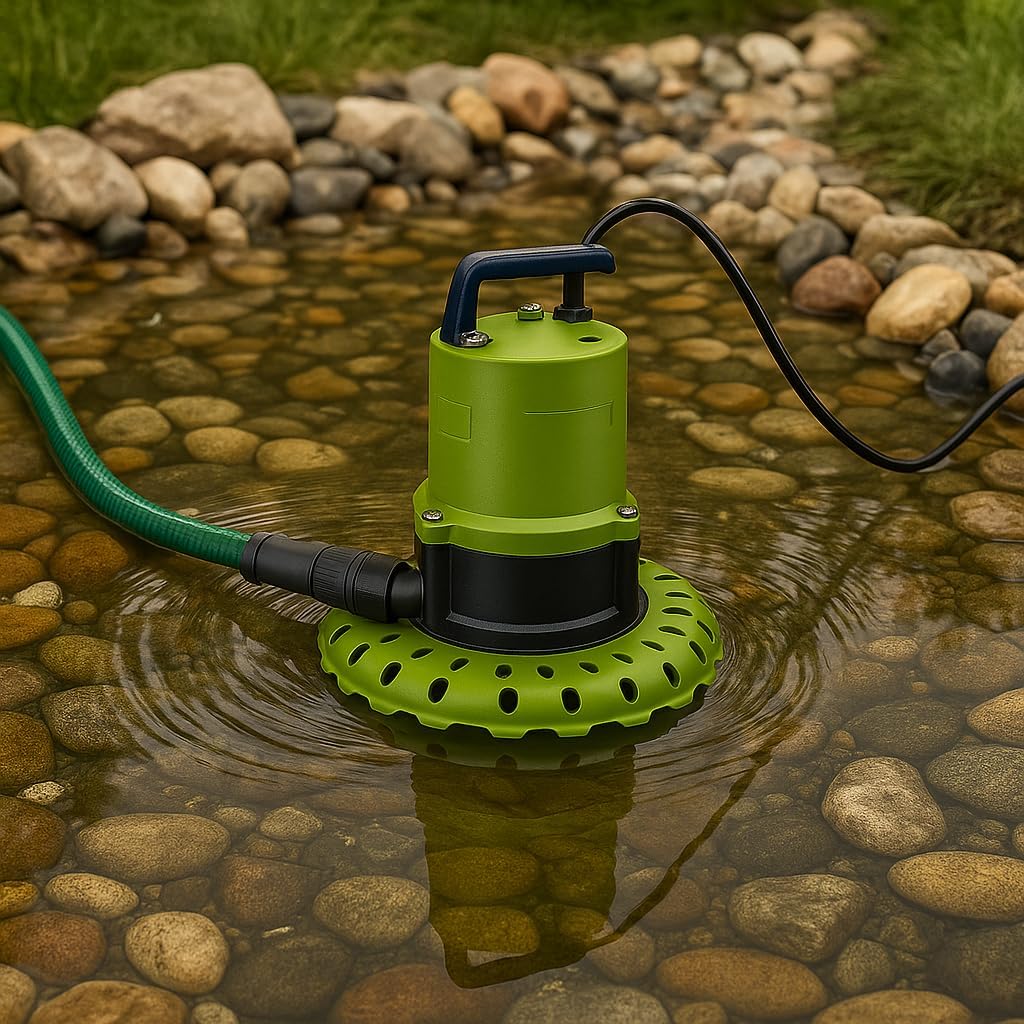 1/4 HP AUTOMATIC SUBMERSIBLE UTILITY PUMP, Model 56599 – Fully Automatic Water Removal to 3/8″, 1″ Discharge