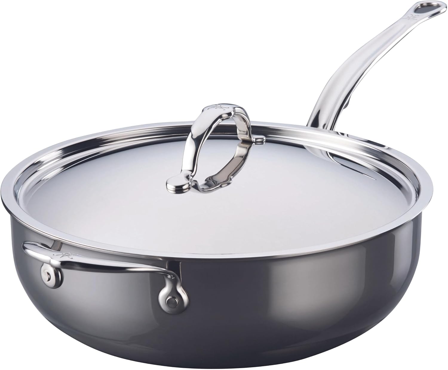 Hestan - NanoBond Collection - Titanium All-In-One Pan, Induction Cooktop Compatible, 5 Quart