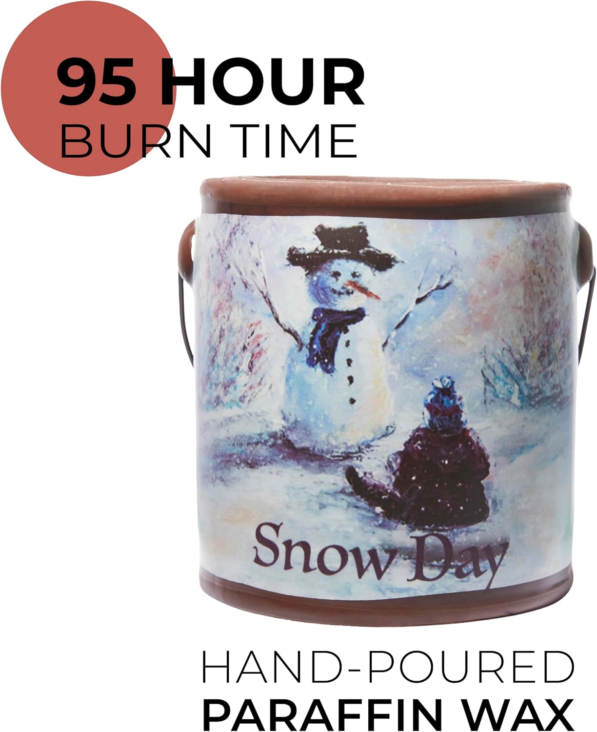 A CHEERFUL GIVER 95hr 20oz Scented Candle - Balsam Fir - Multi-Wick Glass Candle - Gifts For Men and Women
