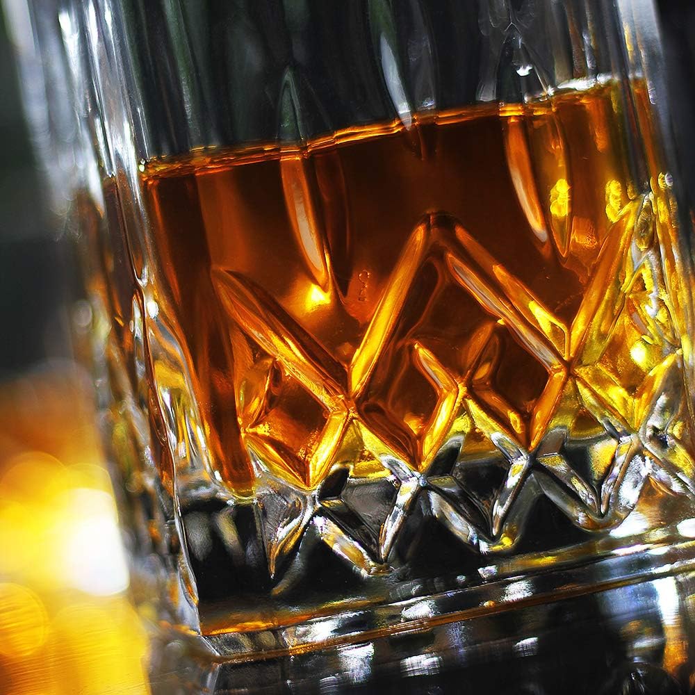 LUXU Whiskey Decanter,25 oz