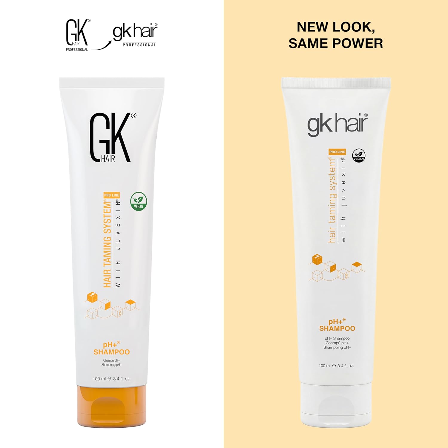GK HAIR Anti-Dandruff Shampoo Leaving Your Scalp Refreshed and Hair Soft, Smooth – Sulfate-Free Shampoo for Dry Damaged Hair for Men and Women 8.5 Fl Oz