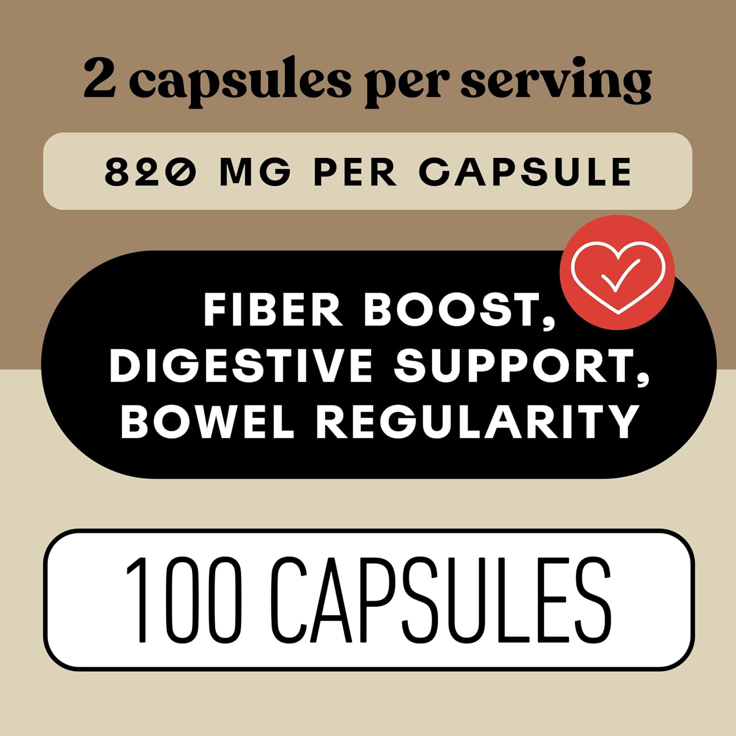 CNP | Organic Psyllium Husk Capsules 660mg - Fiber Caps, Colon Cleanse Aid