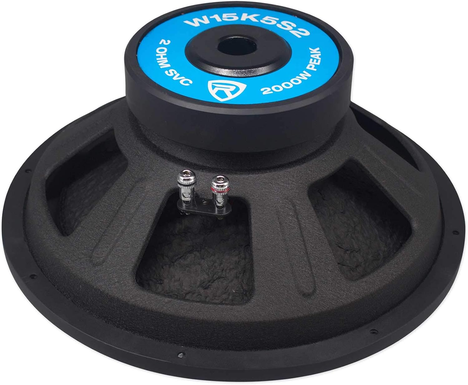 Rockville W15K5S2 K5 15" SVC 2-Ohm Car Audio Subwoofer, 500W CEA-Rated RMS