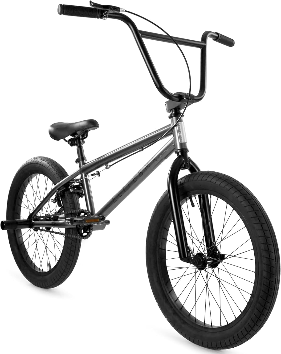 Elite BMX Stealth Freestyle Bike for Youth & Adults, Durable Steel Frame, Available in 16", 18", and 20" Sizes