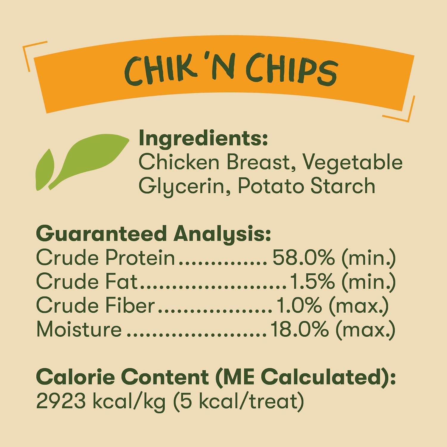 Pet 'n Shape Chik 'n Chips Jerky Dog Treats - 1 Pound
