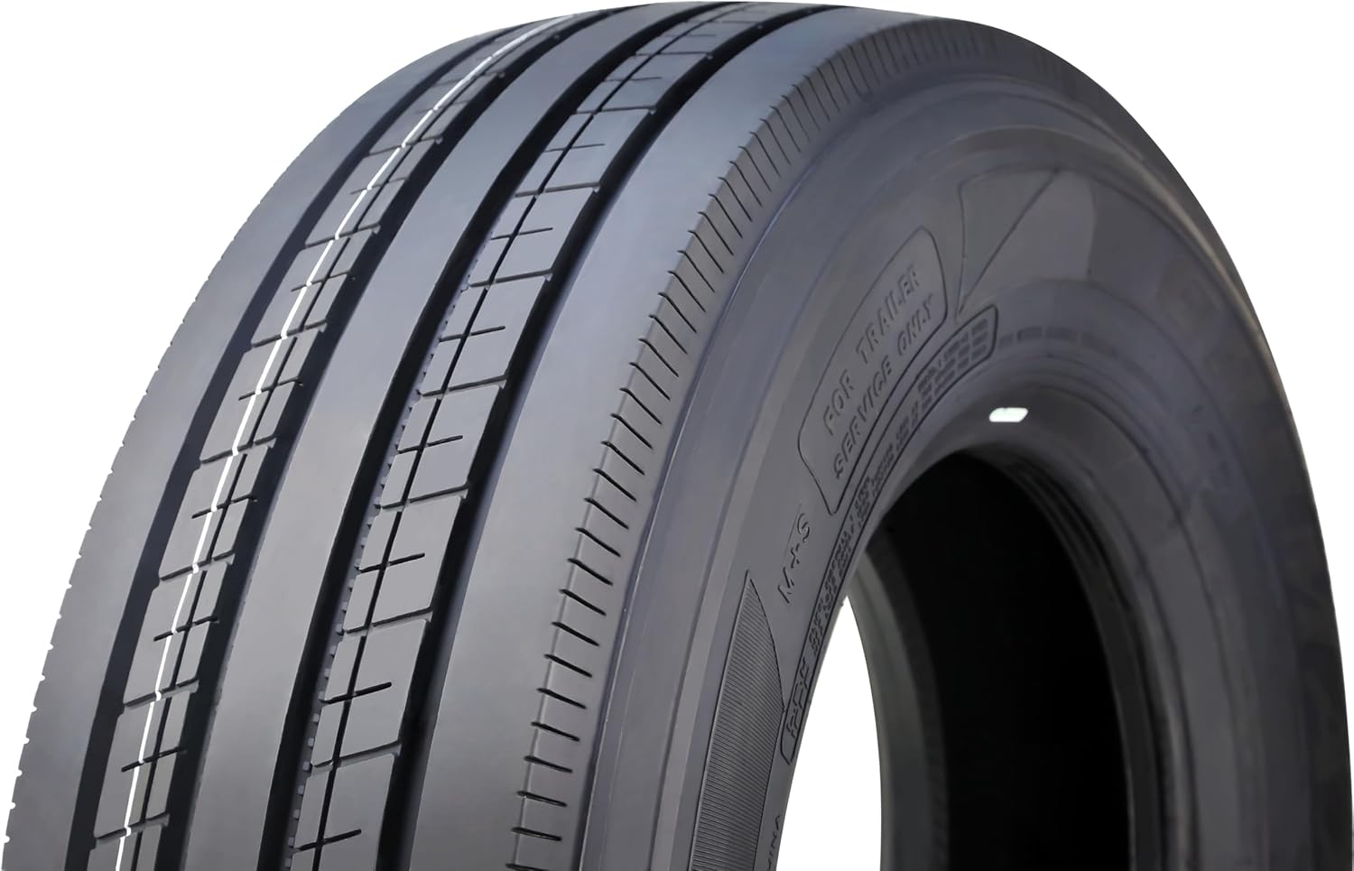 Set 4 Heavy Duty All Steel Trailer Tires 225/75R15 14 Ply 124/121M 11150