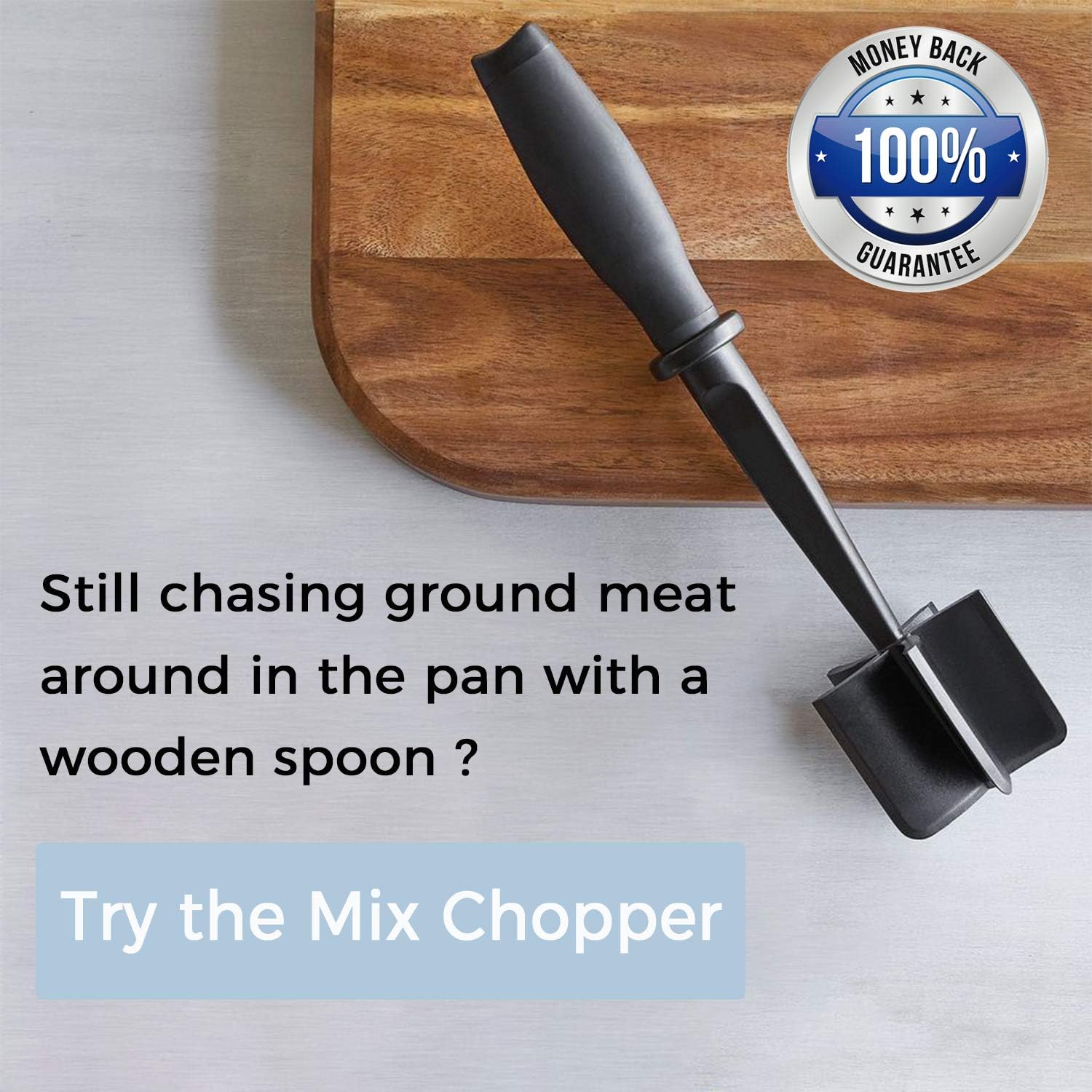 Meat Chopper Ground Beef Masher Tool for Hamburger