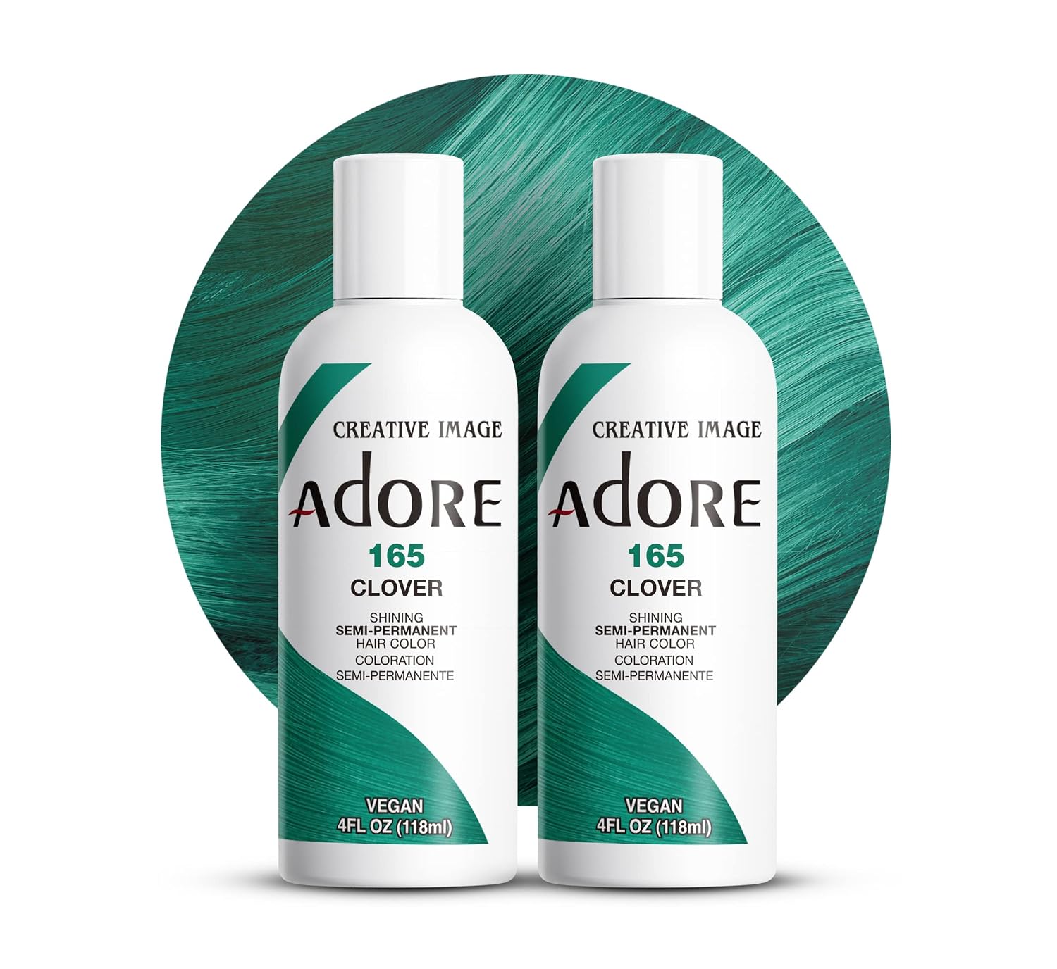 Adore Semi Permanent Hair Color, 107 Mocha, 4 Fl Oz | Vegan & Cruelty-Free Brown Hair Dye | No Ammonia, No Peroxide, No Alcohol