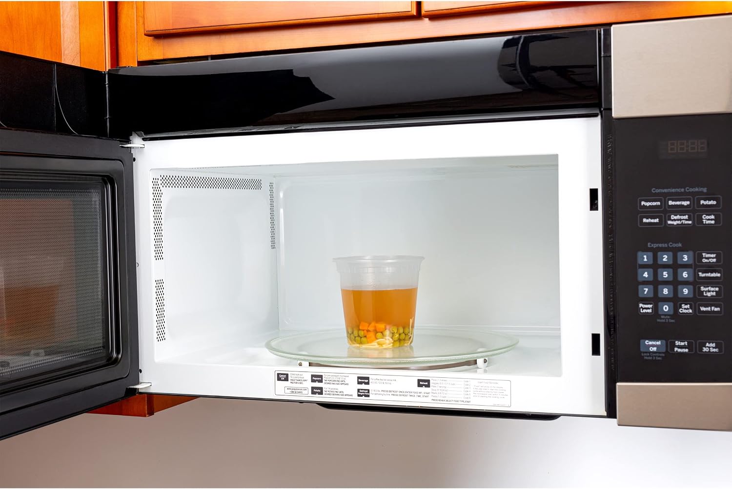 DuraHome - Deli food Storage Containers with Lids 32 oz, Quart Pack of 24 Leak-proof Freezer Safe Microwaveable Soup Storage Container - Clear Plastic Premium Quality