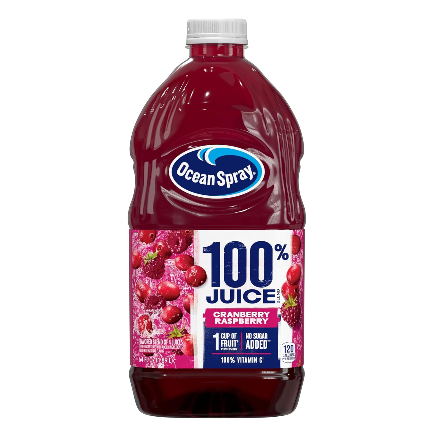 Ocean Spray® Cran-Raspberry® Cranberry Raspberry Juice Drink, 101.4 Fl Oz Bottle