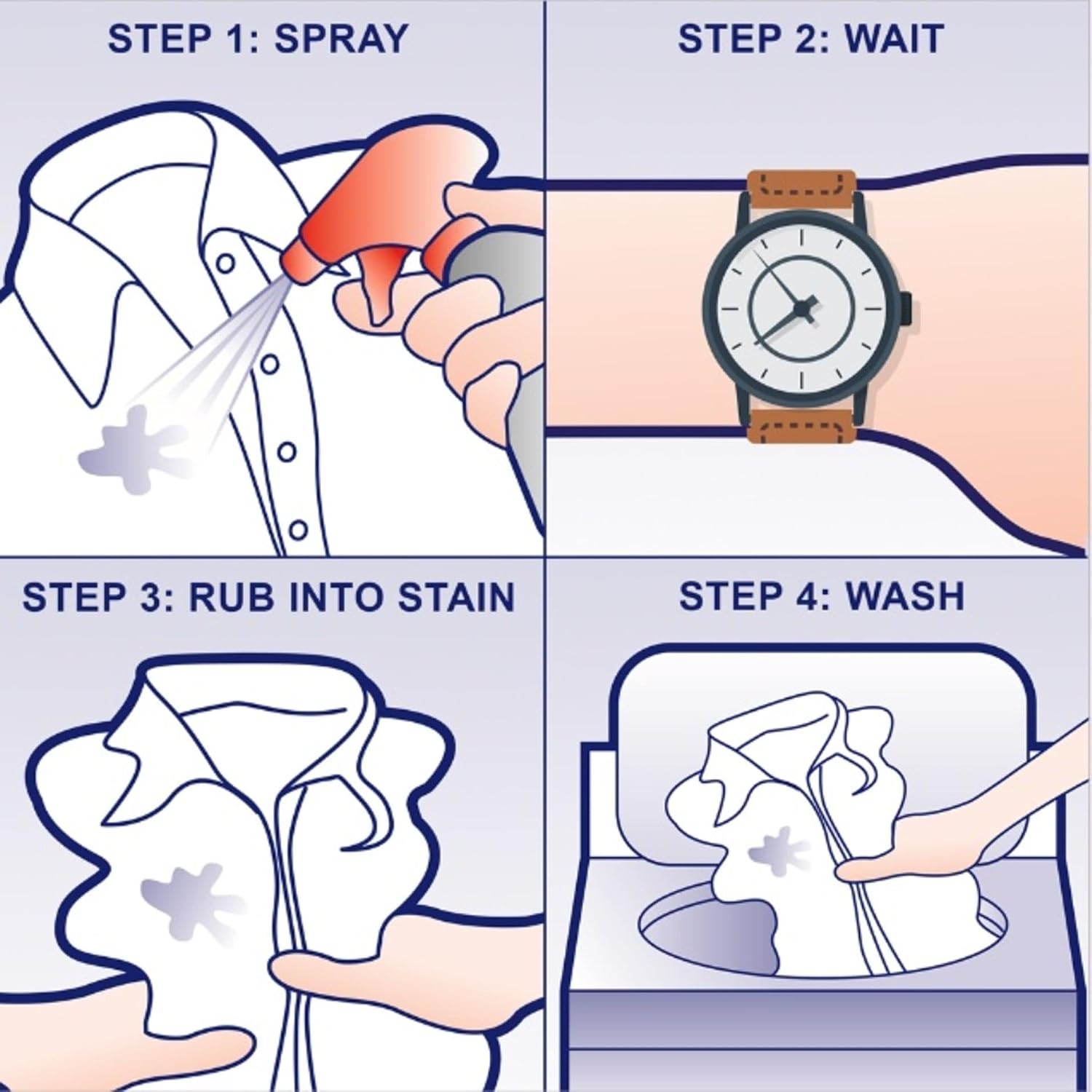 Spray N’ Wash Stain Remover Spray, Laundry Pre-Treat for Everyday Stains, 22oz