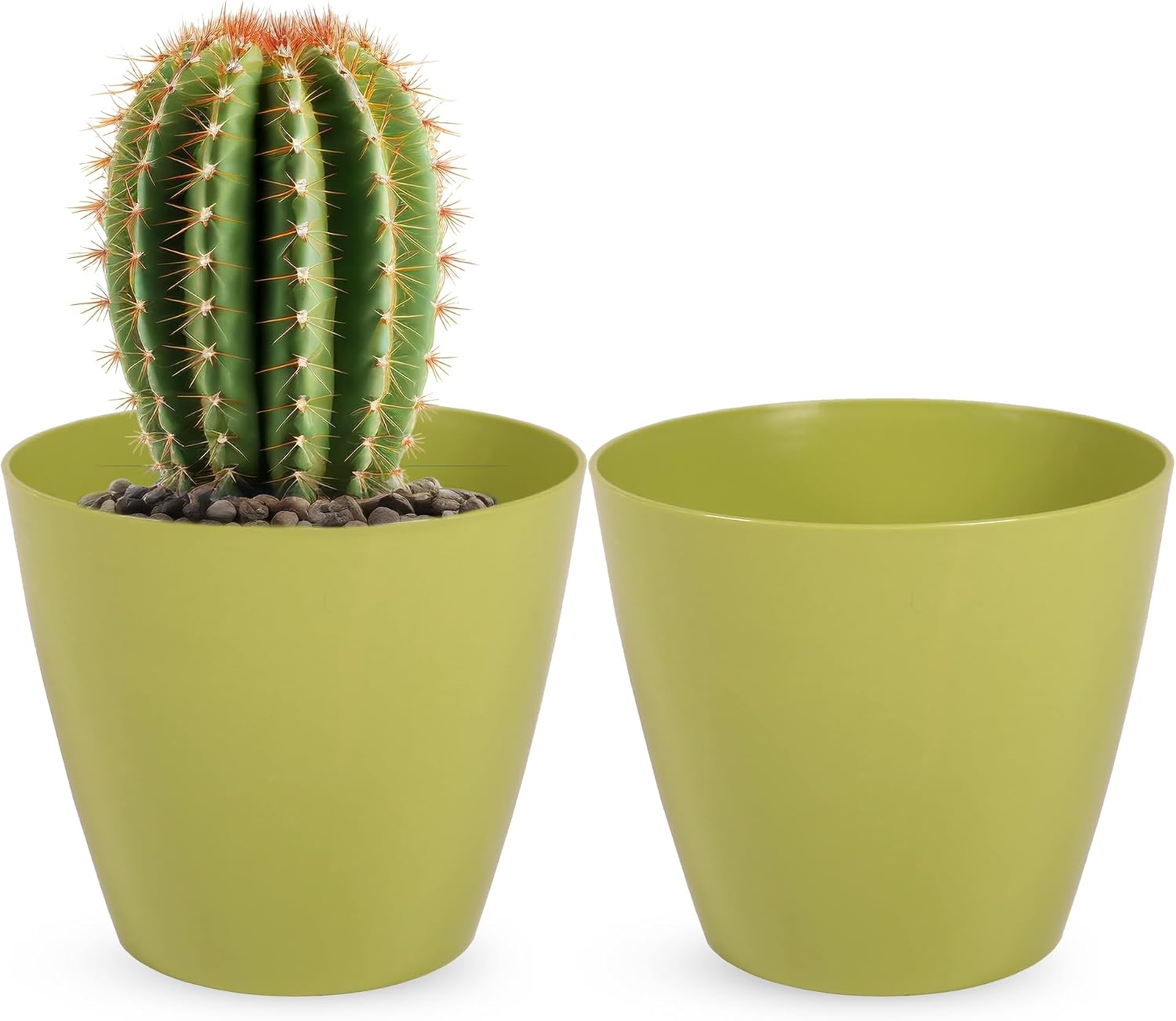 Home & Garden PIM01280 Charlevoix Durares Planter, 10" - Tango