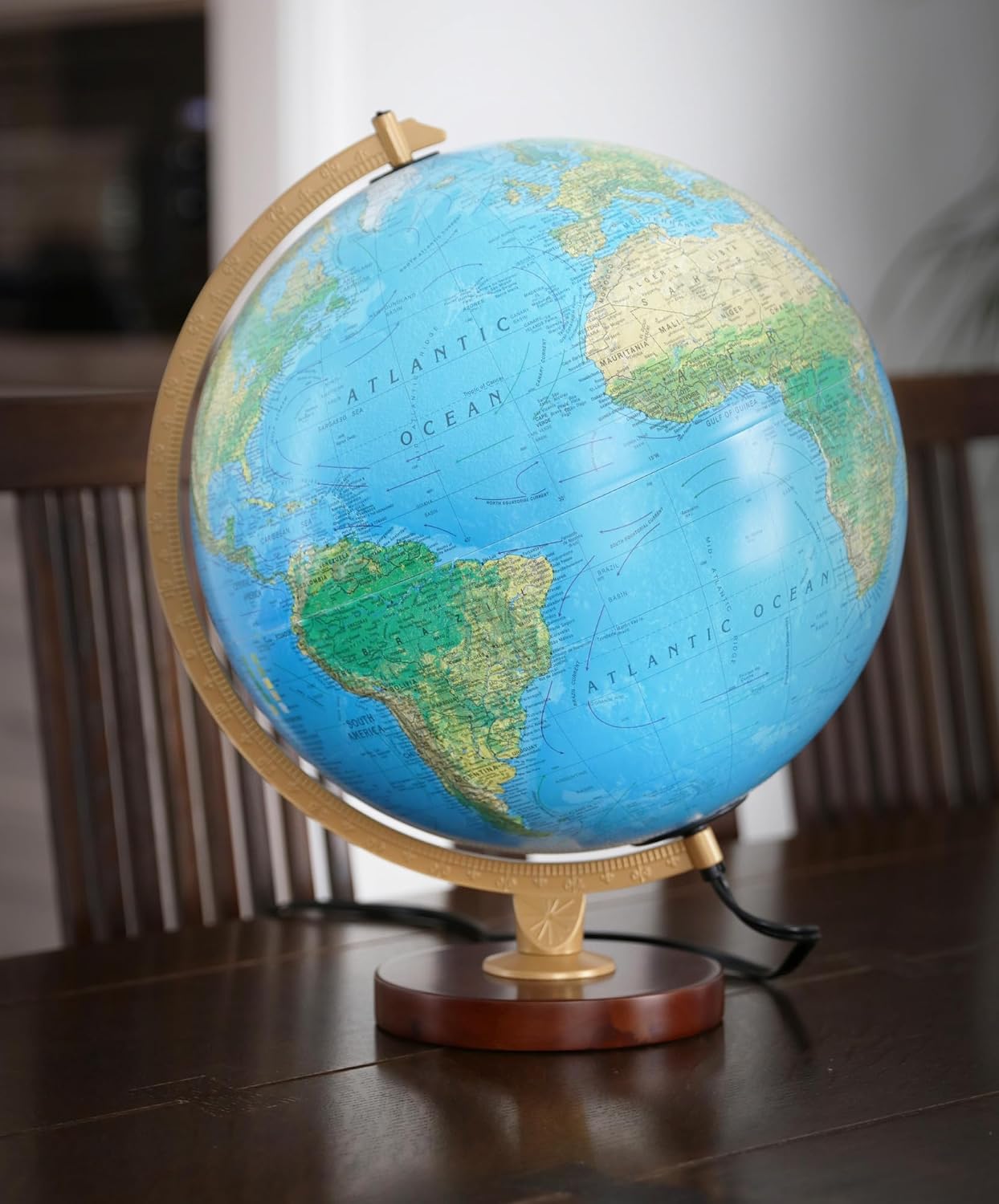 Replogle(R) Livingston Illuminated Globe, 12in. Diameter