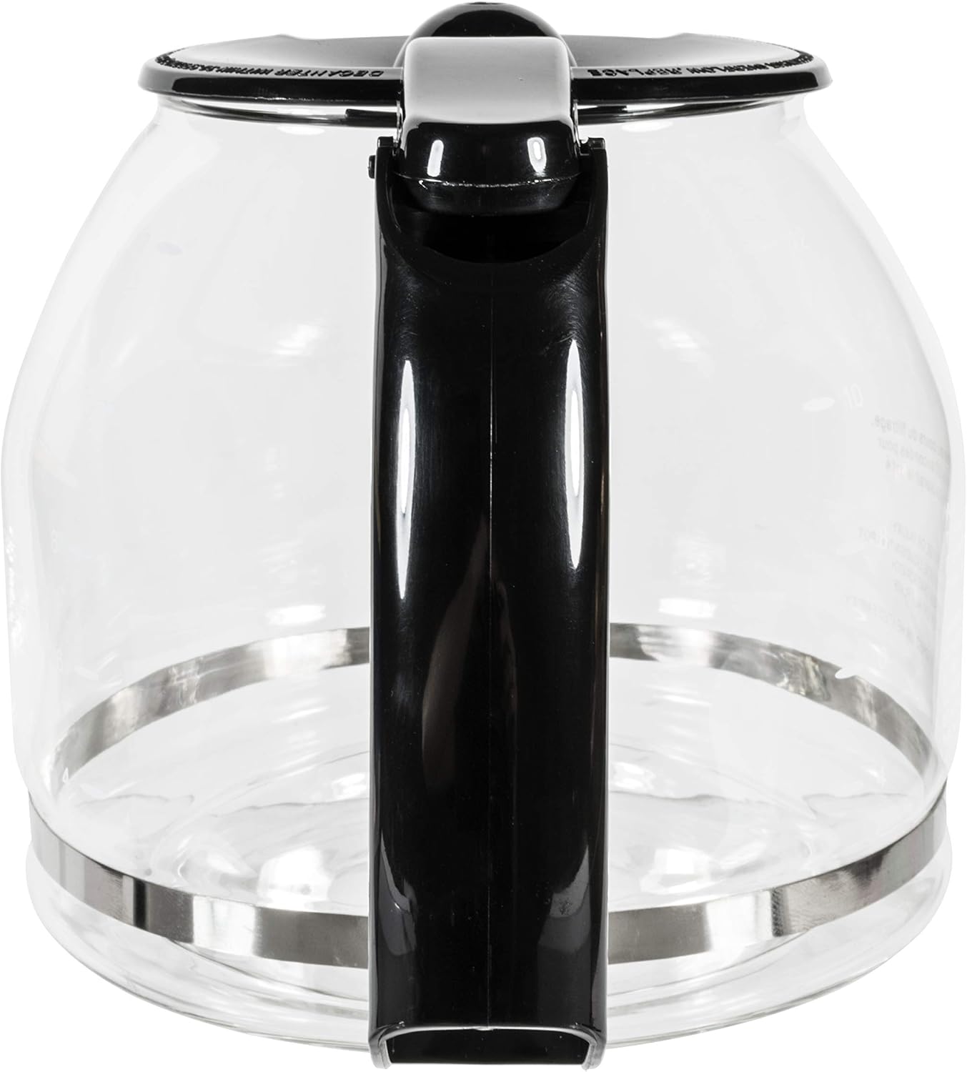 Univen 12 Cup Glass Coffeemaker Carafe Compatible with Mr. Coffee PLD13 CG12 CGX20 DR12 DRX20 GBX20 NC12 NCS12 NCS13 NCX20 TF12 TFS12 TFX20 VB12 VBX20