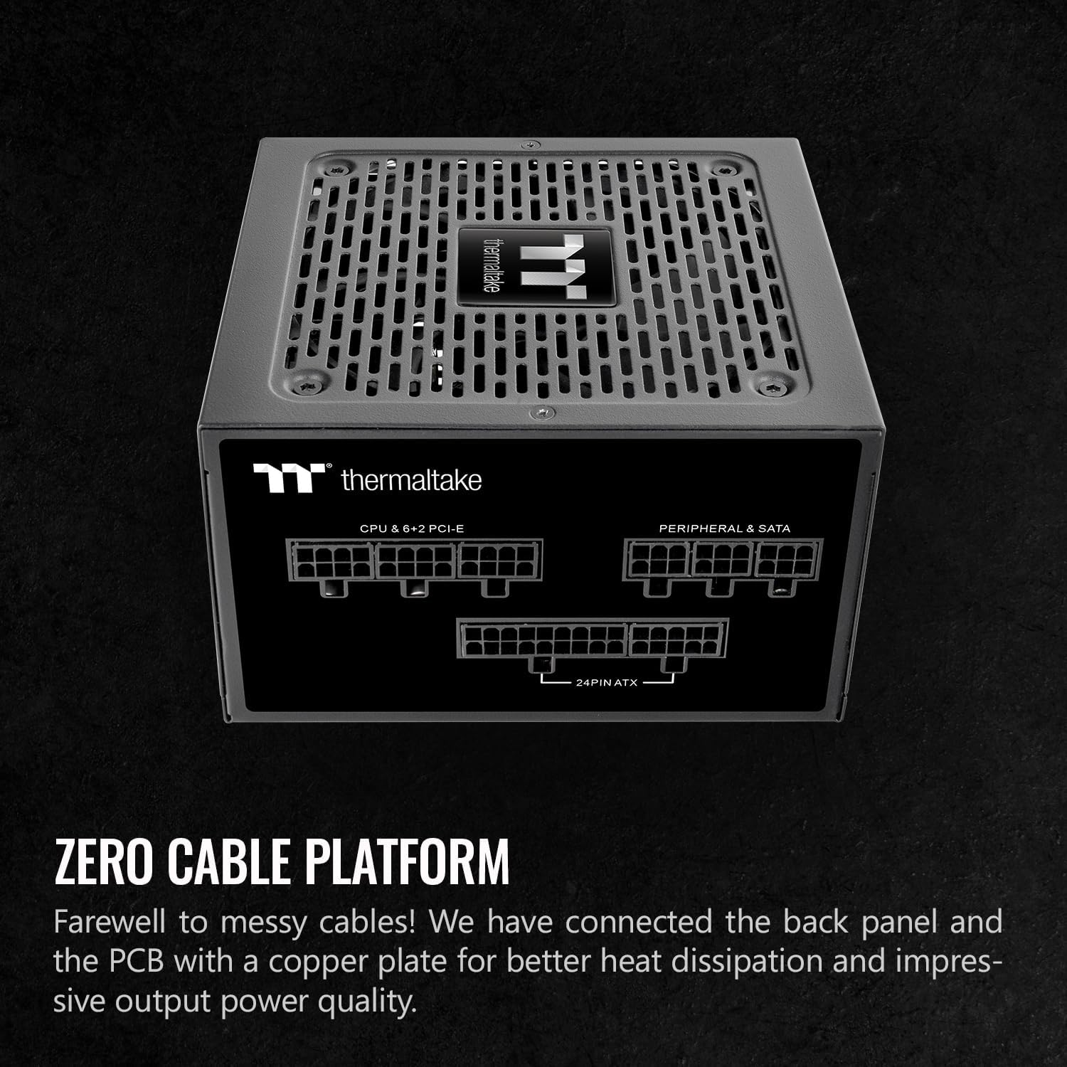 Thermaltake Toughpower GX2 80+ Gold 600W SLI/Crossfire Ready Continuous Power ATX 12V V2.4/EPS V2.92 Non Modular Power Supply 5 Year Warranty