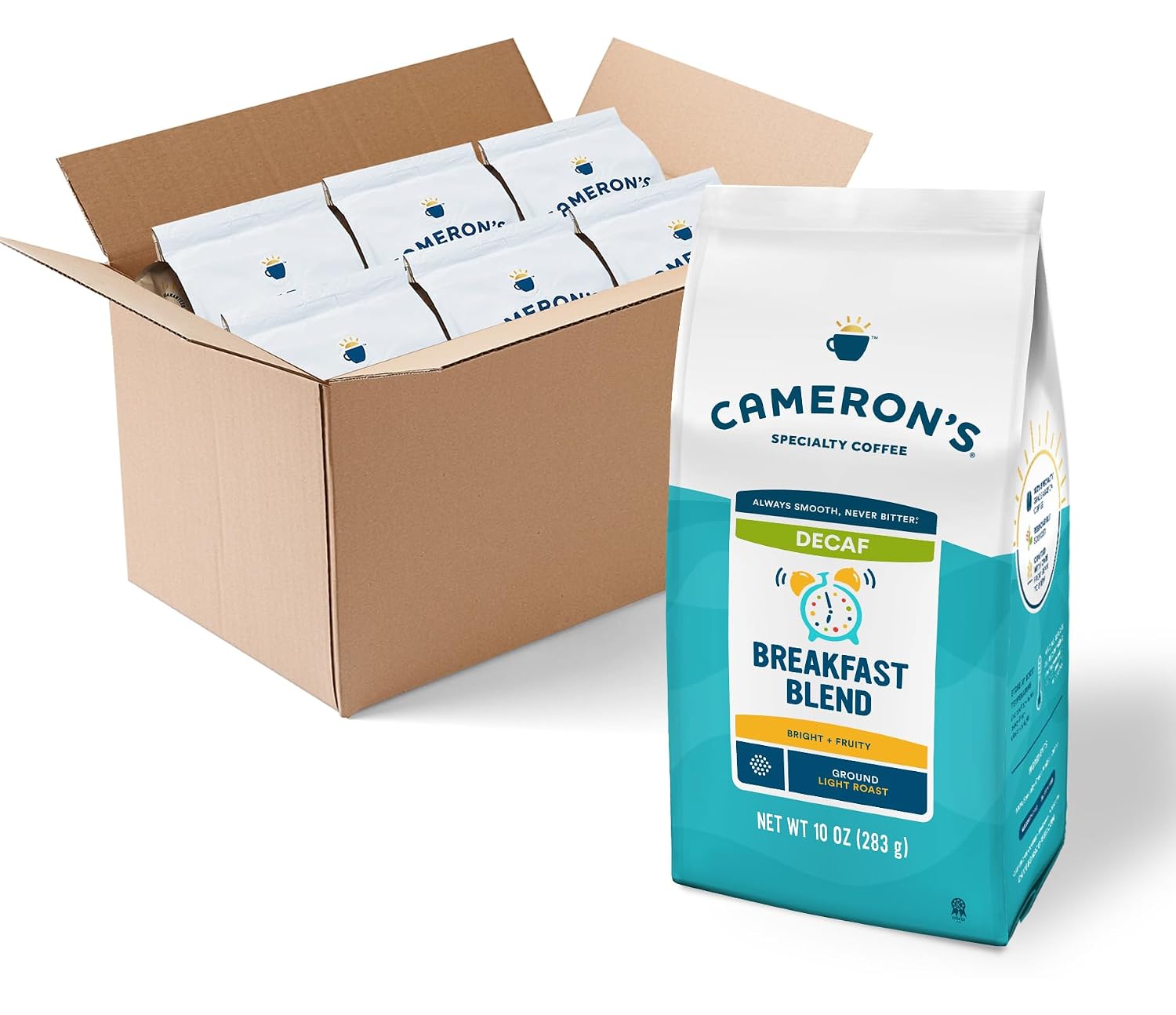 Cameron's Coffee Roasted Ground Coffee Bag, Flavored, Vanilla Hazelnut, 32 Ounce