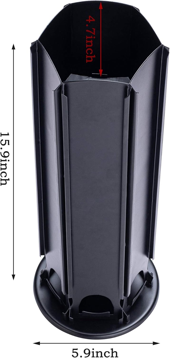 FlagShip Vertuo Pod Carousel Holder 80+ Pods Capacity Black Metal