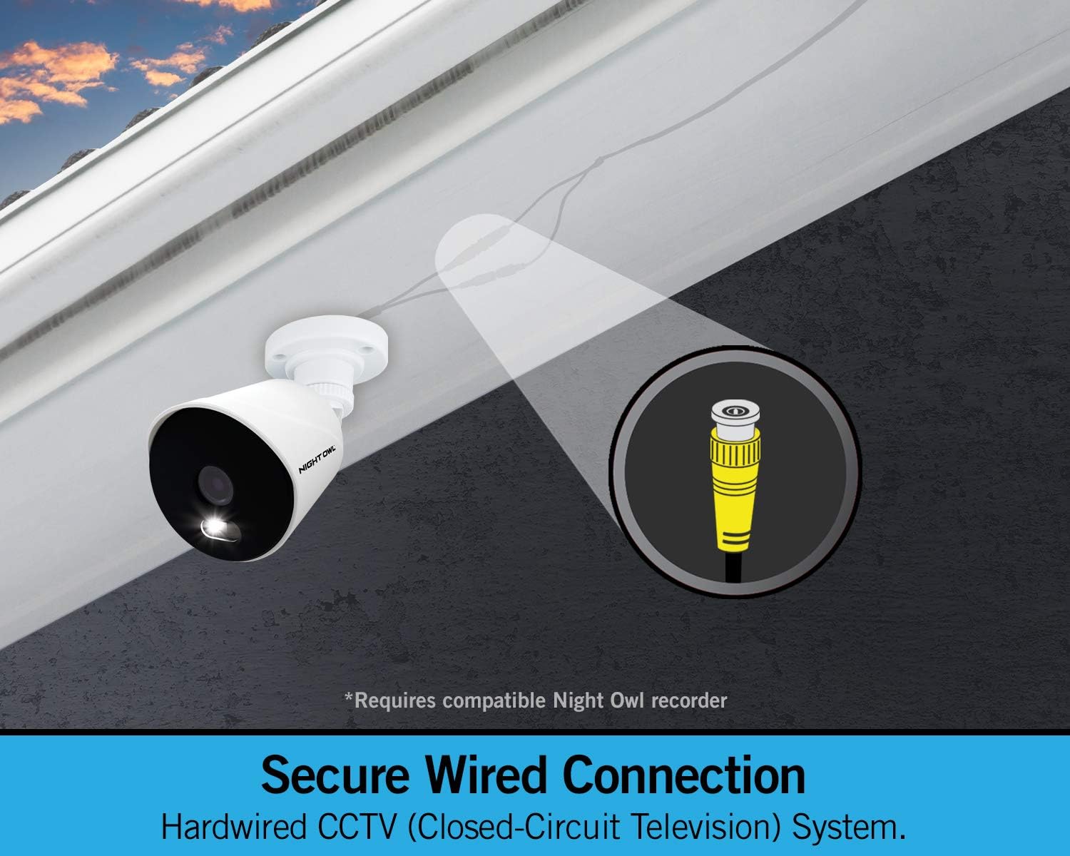 Night Owl 1080p HD Wired Home Security DVR with 1TB Hard Drive, Human Detection Technology, Add up to a Total of 16 Wired Cameras