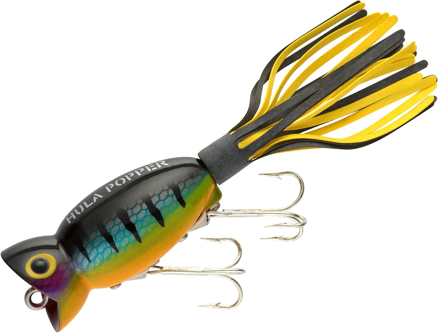 Arbogast Hula Popper Topwater Bass Fishing Lure