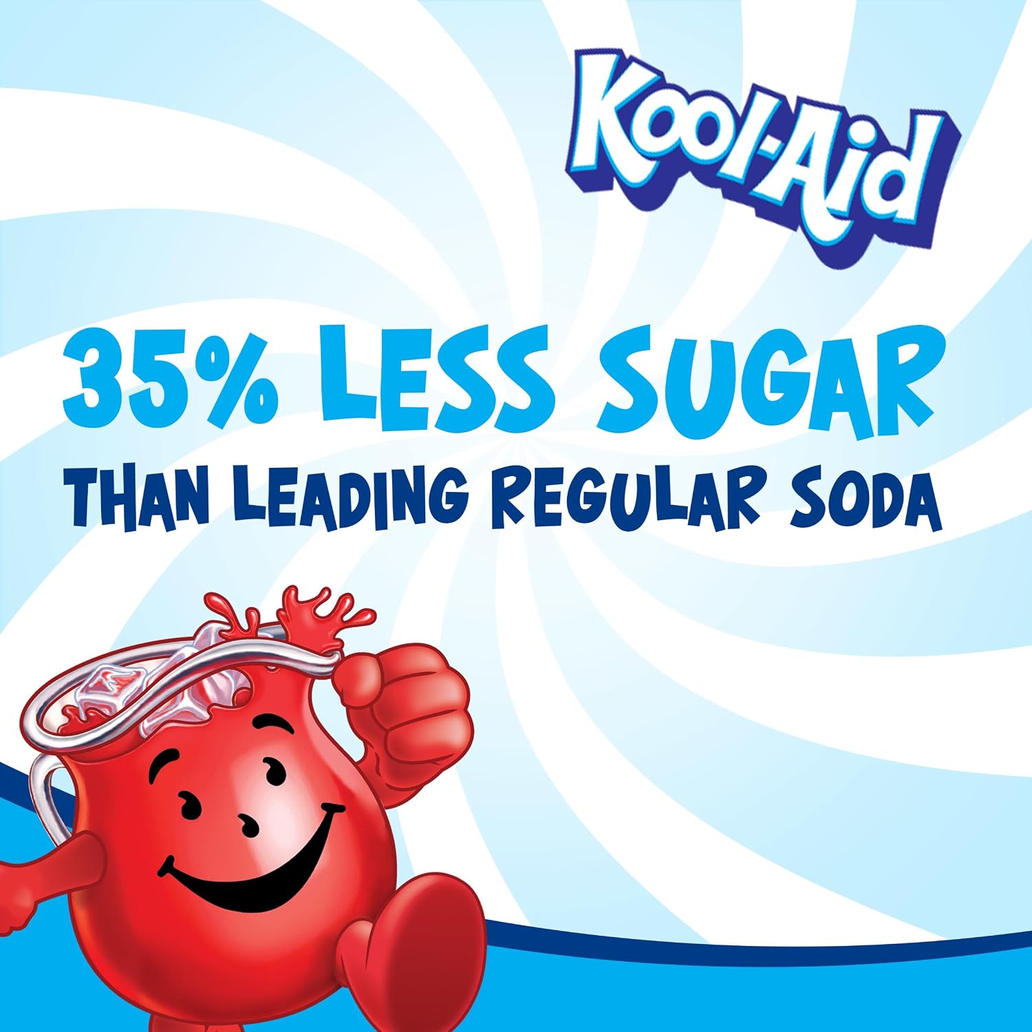 Kool-Aid Drink Mix, Tropical Punch, 19 oz | for Flavorful Hydration and Shareable Refreshment Good Source of Vitamin C, Caffeine Free Gluten Free