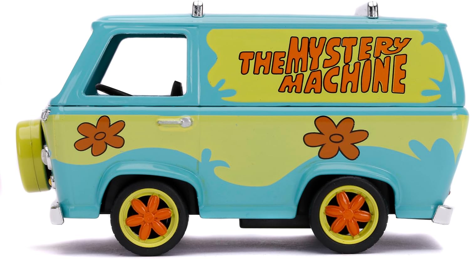 Jada Toys 1:32 Scooby-Doo Mystery Machine Die-Cast Car, Toys for Kids and Adults