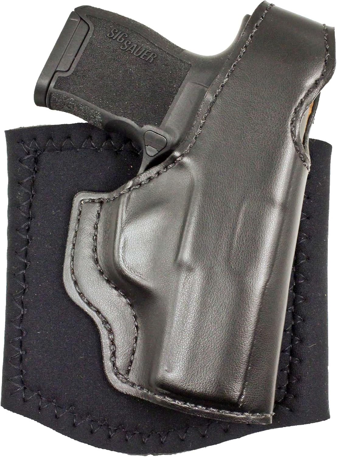 Desantis Die Hard Ankle Rig - Right Hand Draw, Black | Concealed Carry Ankle Gun Holster, Leg Band