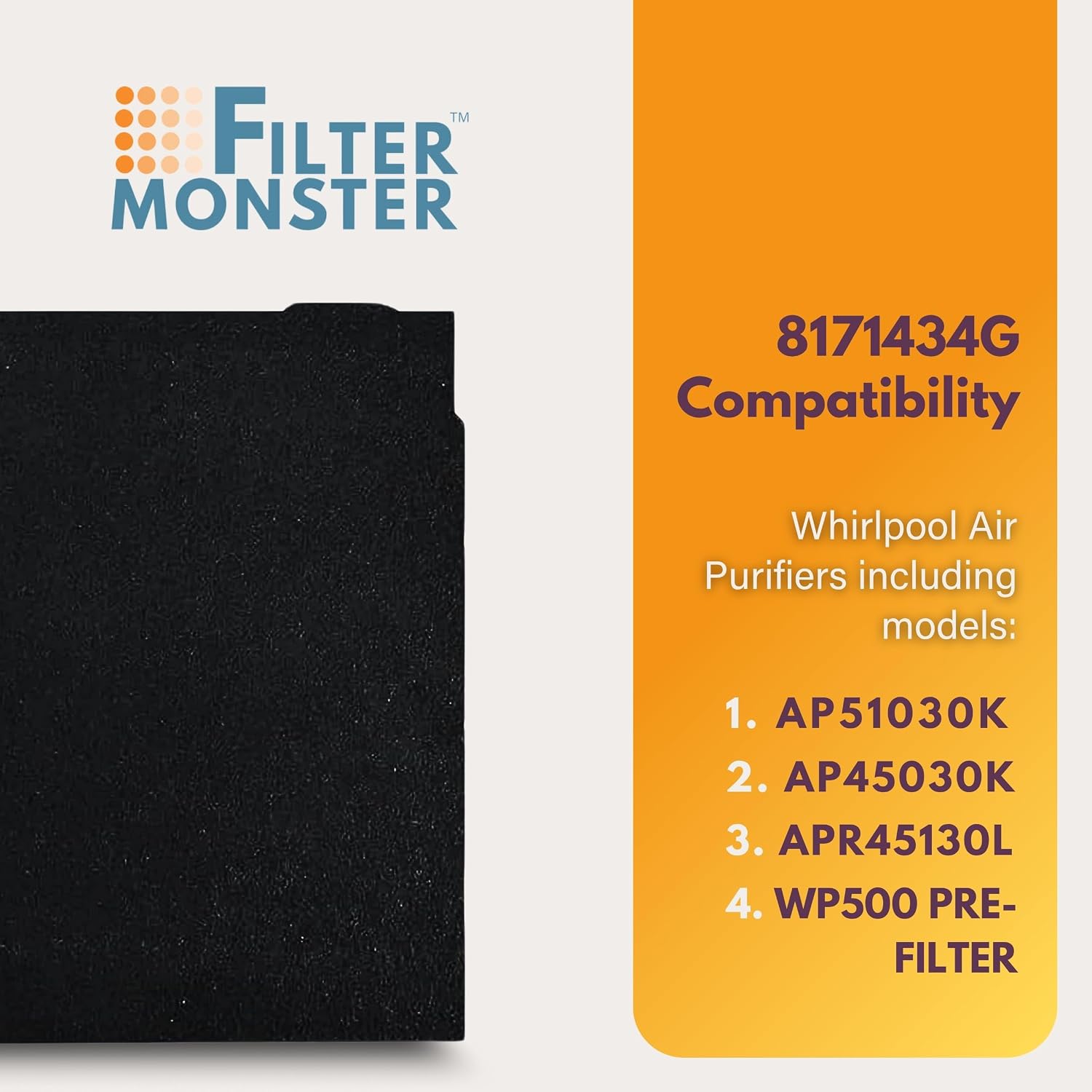 Carbon Compatible with Kenmore 83378 Pre-Filter, 4 Pack, For Models