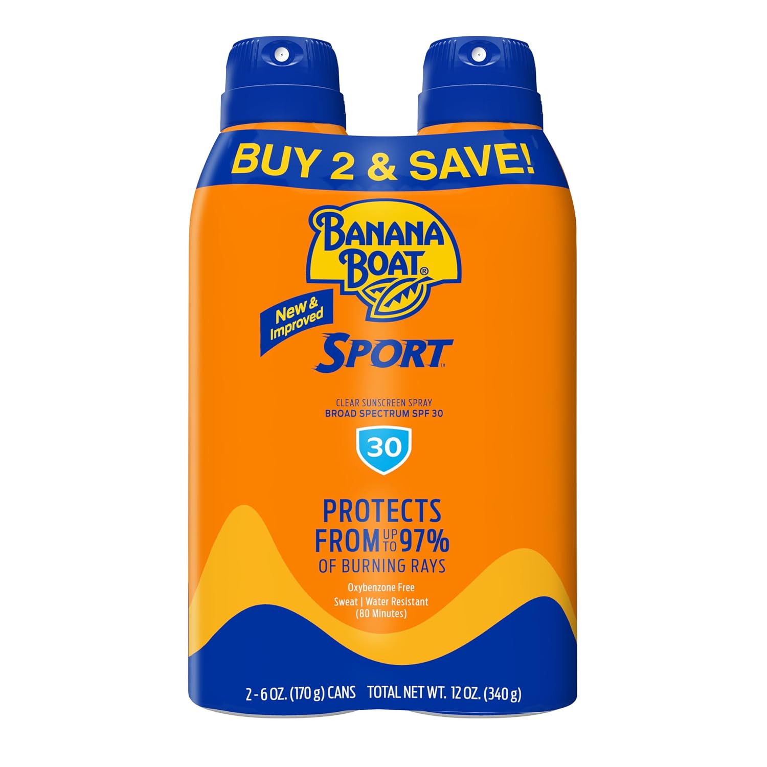 Banana Boat Sport SPF 100 Sunscreen Spray, 6 oz