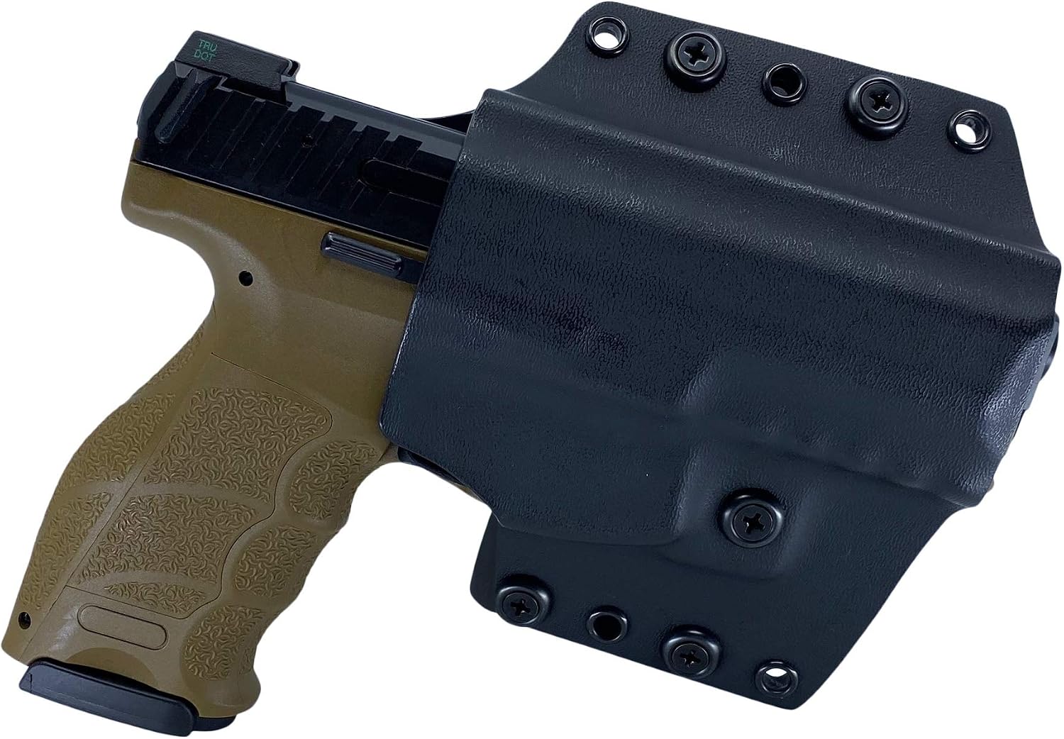 Kydex Holster – OWB and IWB Carry with Reversible Clips, Adjustable Cant and Retention – OVER 200+ MODELS AVAILABLE, Glock, Sig Sauer, CZ, FN, Smith & Wesson, Springfield, TTI & MORE
