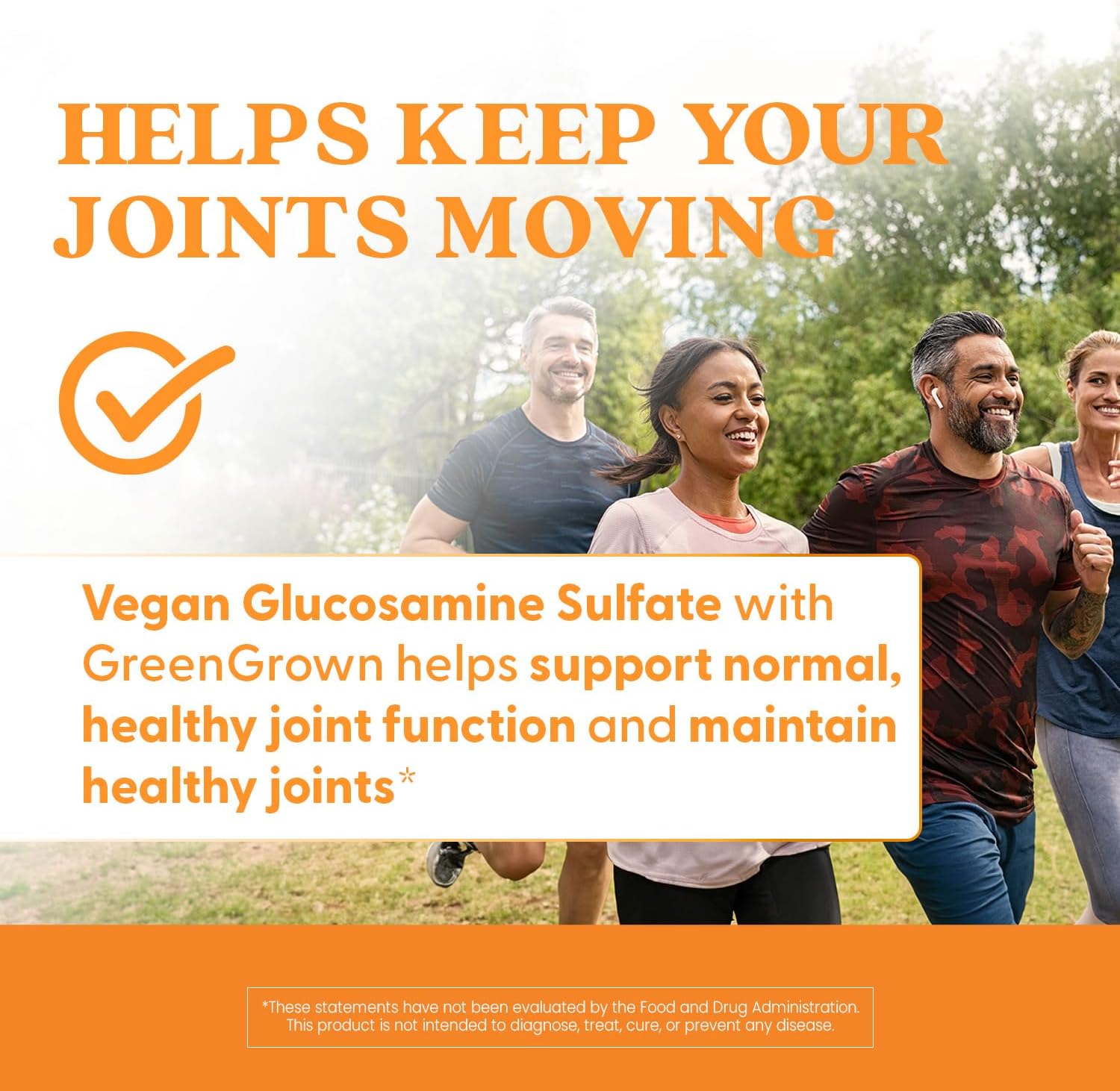 Doctor's Best Vegan Glucosamine Supplement for Men & Women - Glucosamine 1500mg Per 2 Capsules, Joint Health Support for Adults, Gluten Free, Non GMO