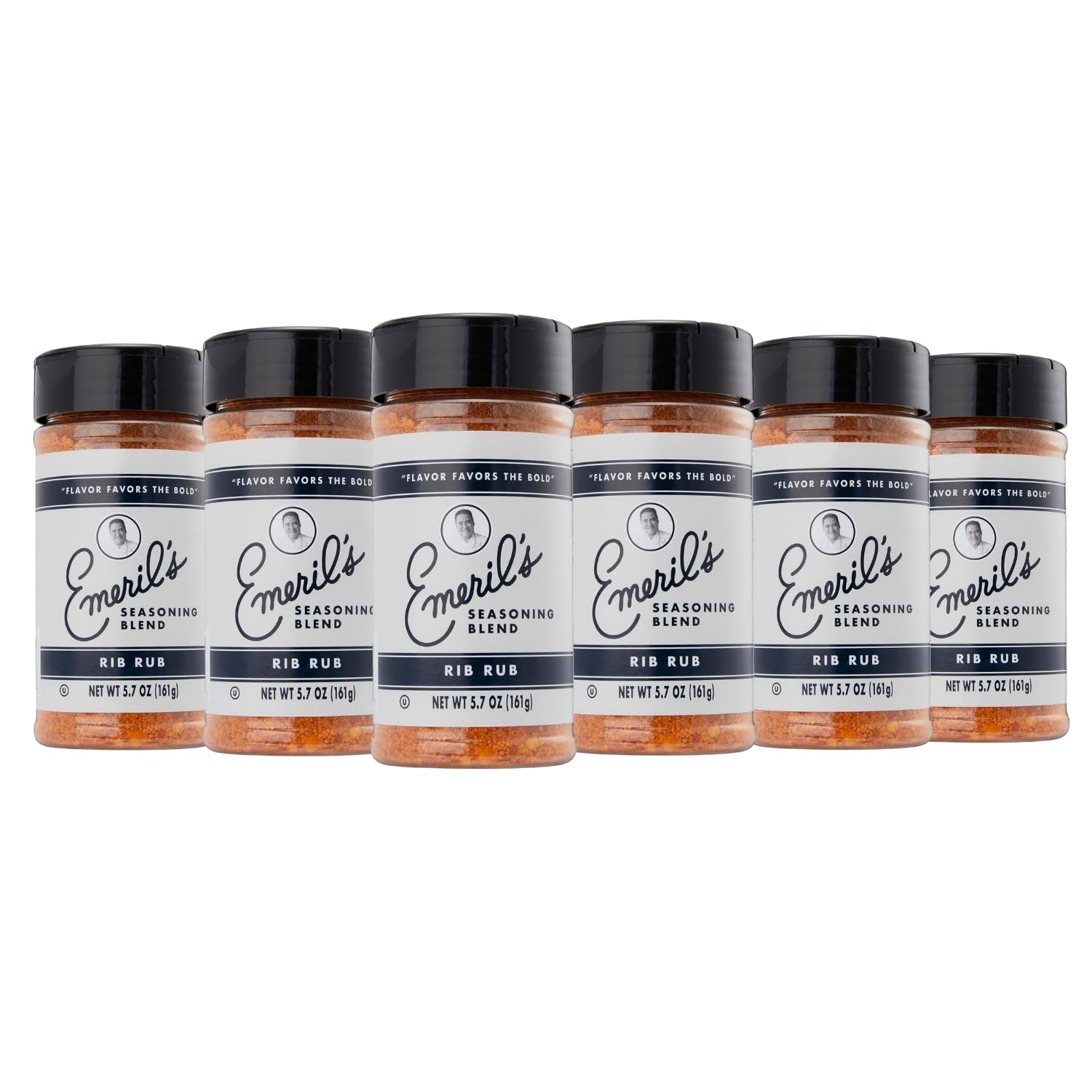 Emeril Lagasse 5 Oz, 3-Pack and 6-Pack Seasoning Blend: Original Essence, Cajun, Blackened, Chicken Rub, Steak Rub and Rib Rub Best Seasonings and Spices for Cooking (3PK - Chicken/Steak/Rib Rub)