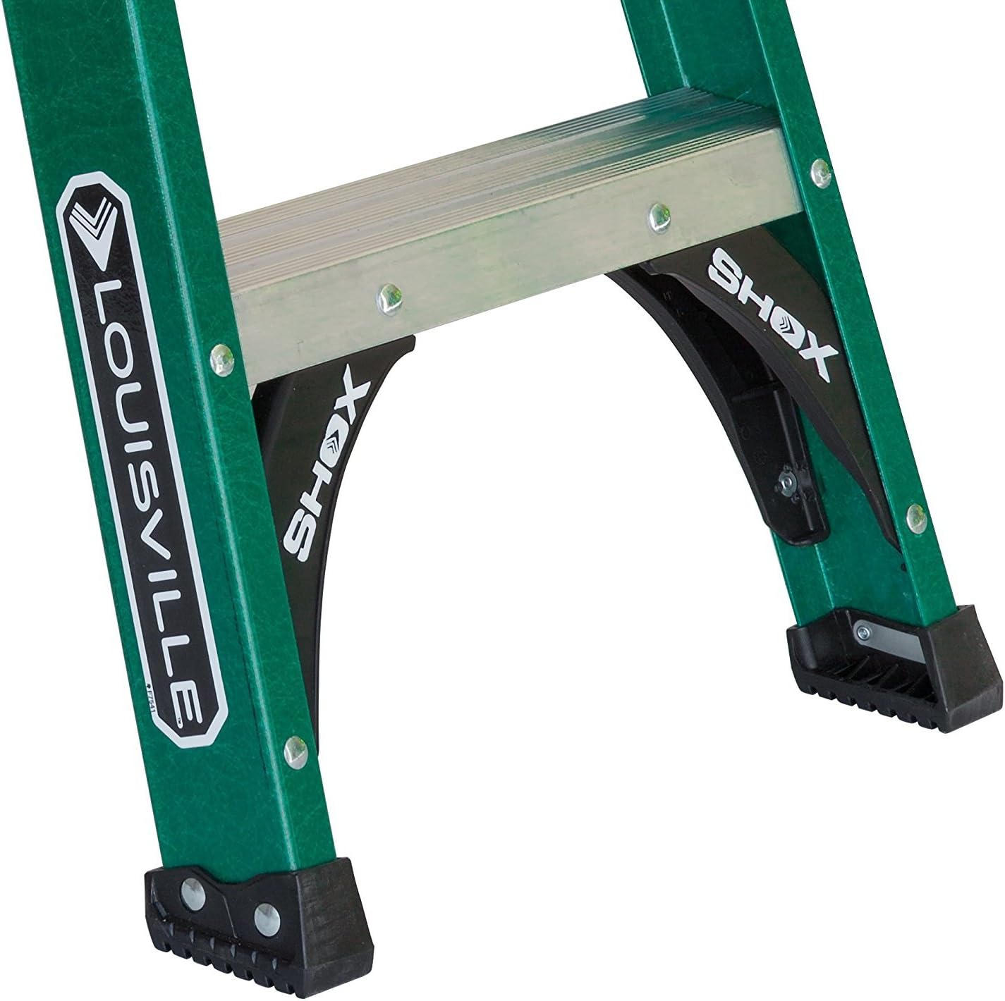 Louisville Ladder 4-Foot Fiberglass Step Ladder, 225-Pound Load Capacity, Type II, FS4004