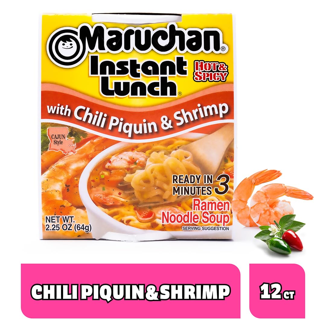 Maruchan Instant Lunch Ramen Noodles, Cheddar Cheese Flavor – Japanese-Style Instant Noodle Soup, Easy Meal Ready in 3 Minutes – 2.25 Oz. (12 Pack)