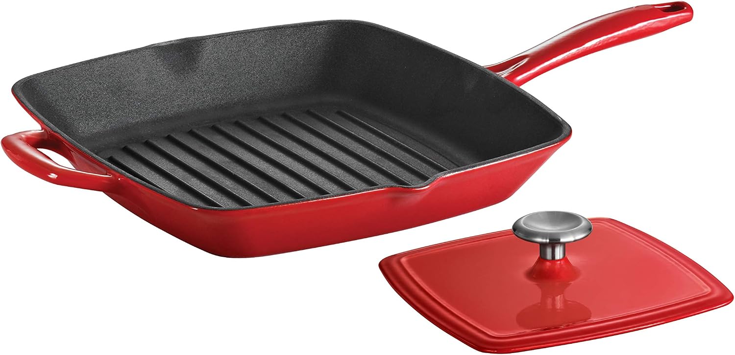 Tramontina Bestow Enameled Cast Iron 10-Inch Skillet, Blue | Perfect Pan for Frying, Searing, and Oven-to-Table Cooking
