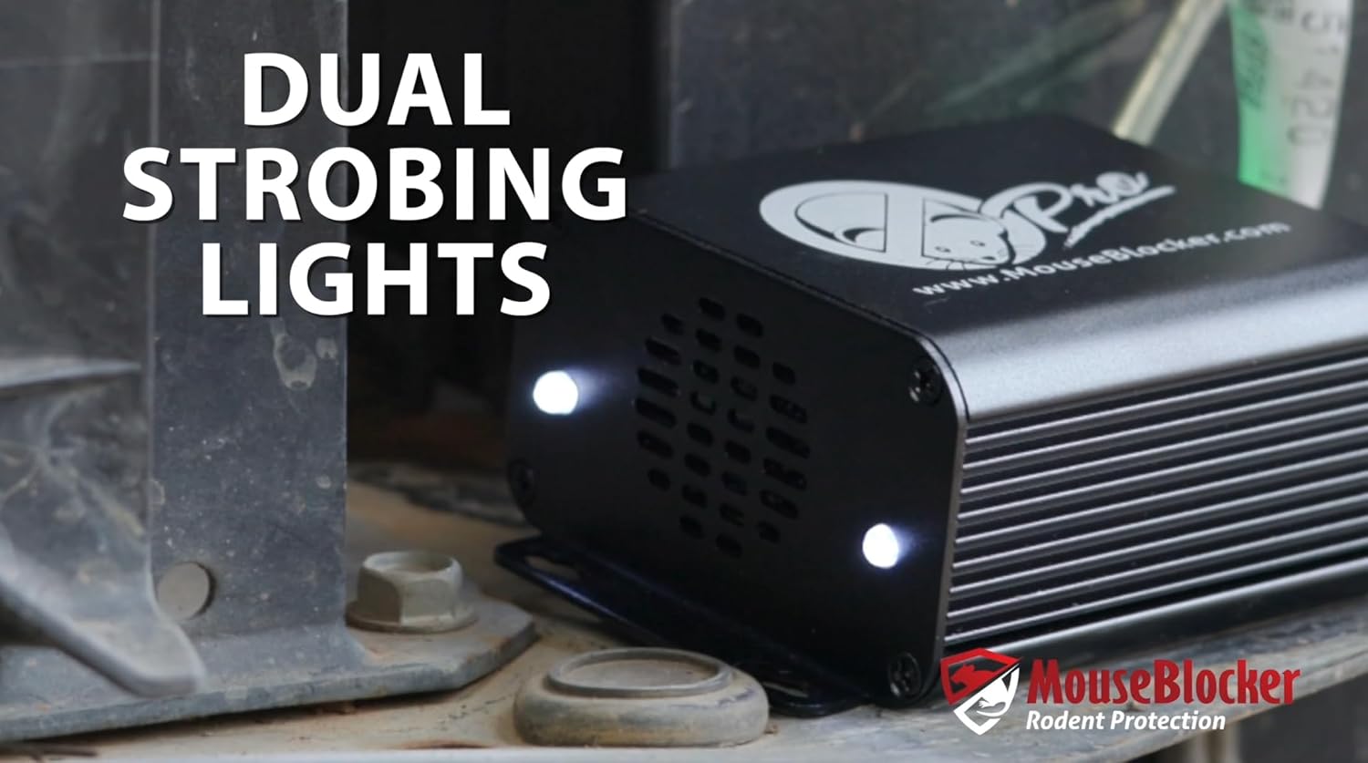 Prox Plug-in Rodent Deterrent | Professional-grade protection for garages, workshops, RV storage, and vehicles.