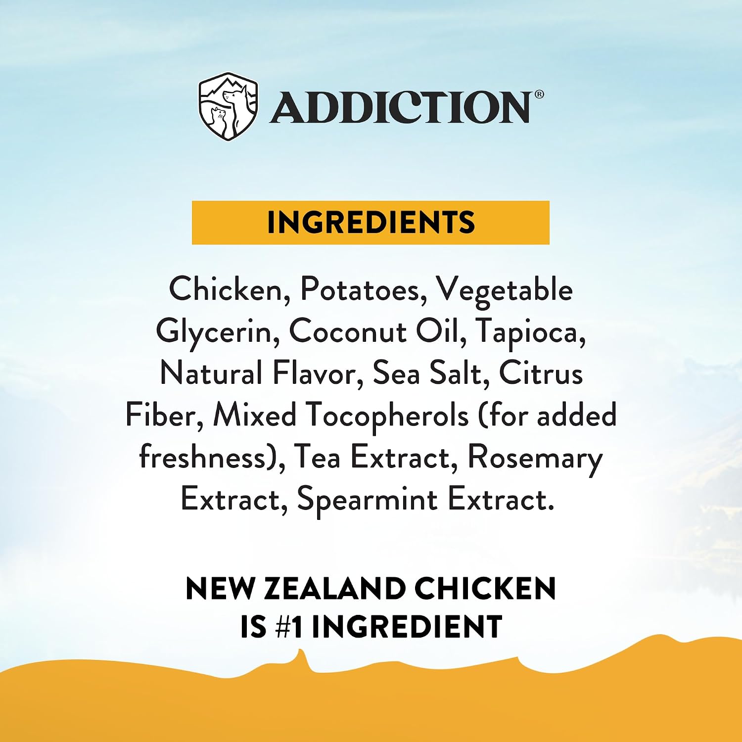 Addiction Venison Recipe Meaty Bites, All Natural Free Range Grain Free High Meat Dog Treats, 4 Oz.