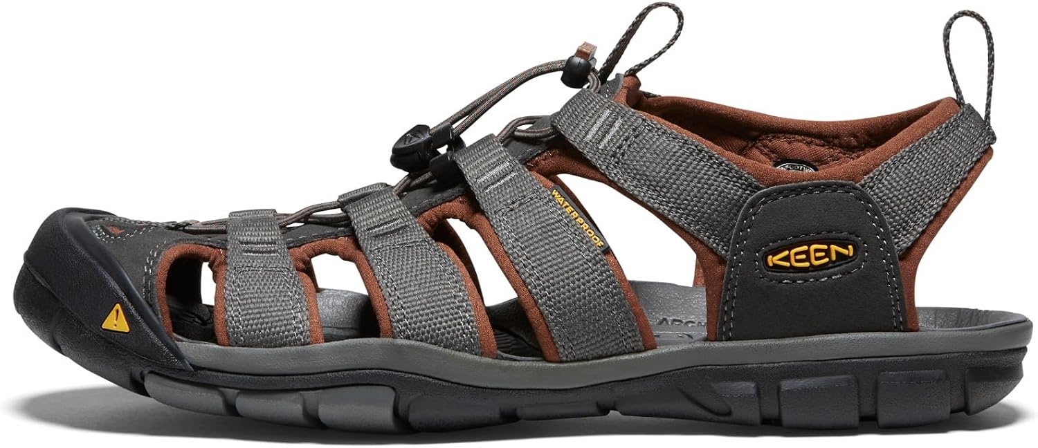 KEEN Men's Clearwater CNX Closed Toe Lightweight Adventure Hiking and Water Sandals