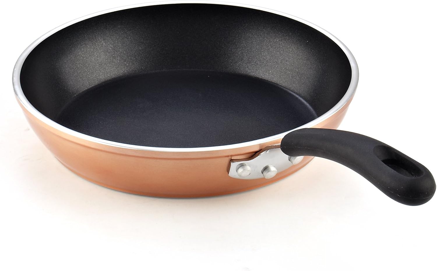 Cook N Home 8-Piece Nonstick Pot and Pan Set with Lid Induction Compatible | Cookware Set Includes Saucepan with Lid, Stockpot with Lid, Frying Pan, Kitchenware set Non Stick, Black