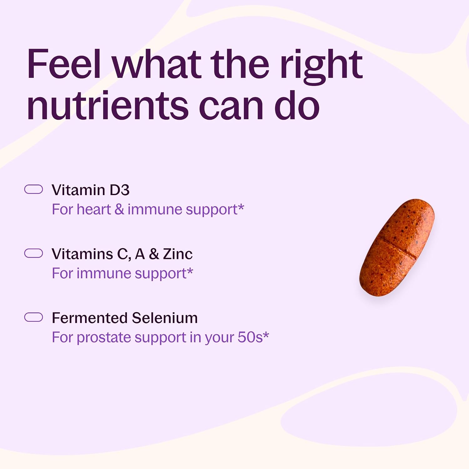 New Chapter One Daily Every Man's Multivitamin 55+ - Offers Eyesight, Immune System & Cellular Energy Support* - Contains Astaxanthin, Saw Palmetto & More - Gluten Free & Vegetarian - 48 Tablets