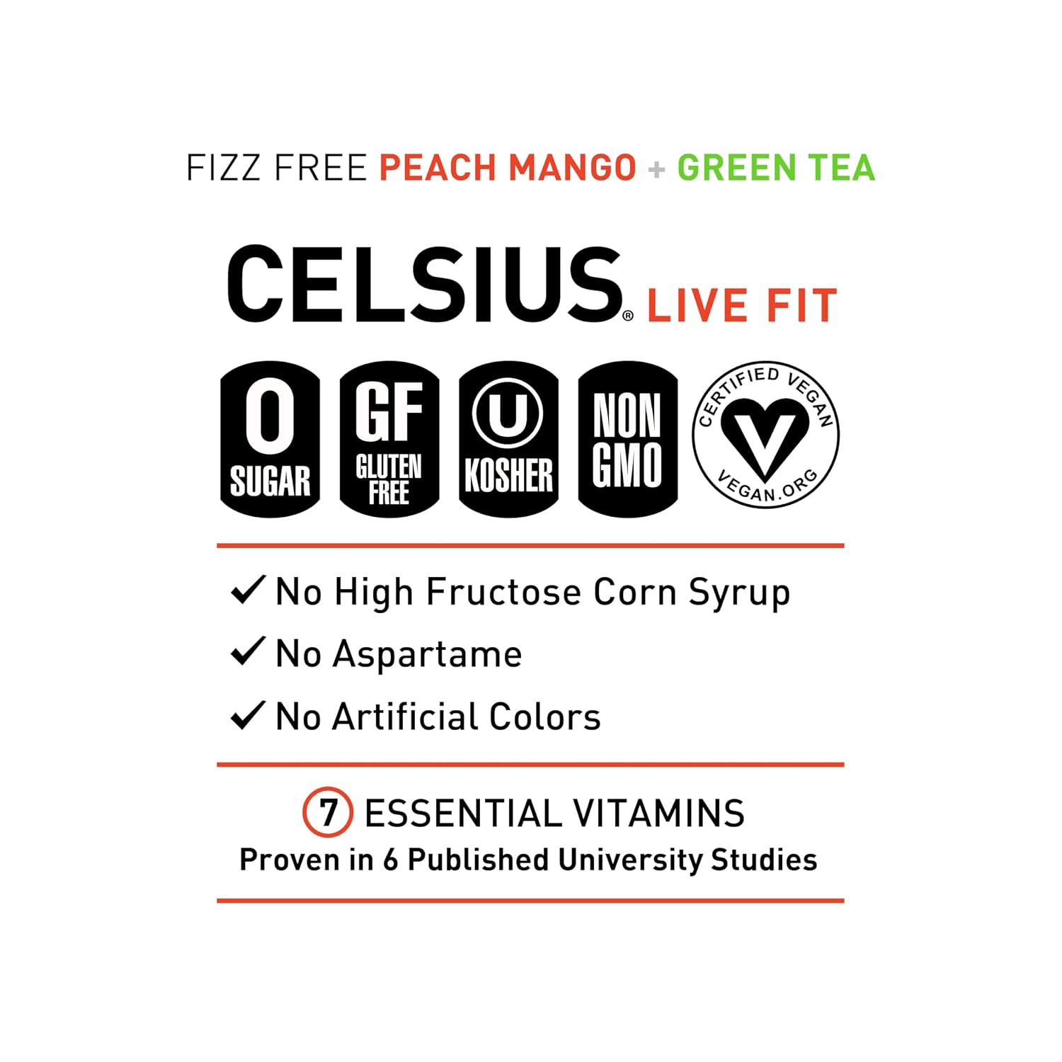CELSIUS Sparkling Cola, Sugar Free Energy Drink, 12 Fl Oz (Pack of 12)