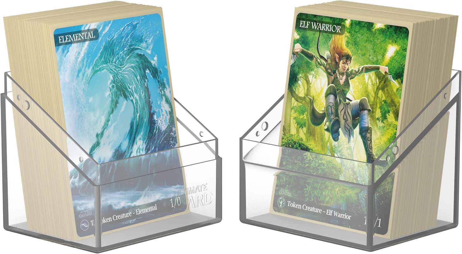 Ultimate Guard Boulder 100+ Classic, Deck Case for 100 Double-Sleeved TCG Cards, Emerald, Secure & Durable Storage for Trading Card Games, Soft-Touch Finish