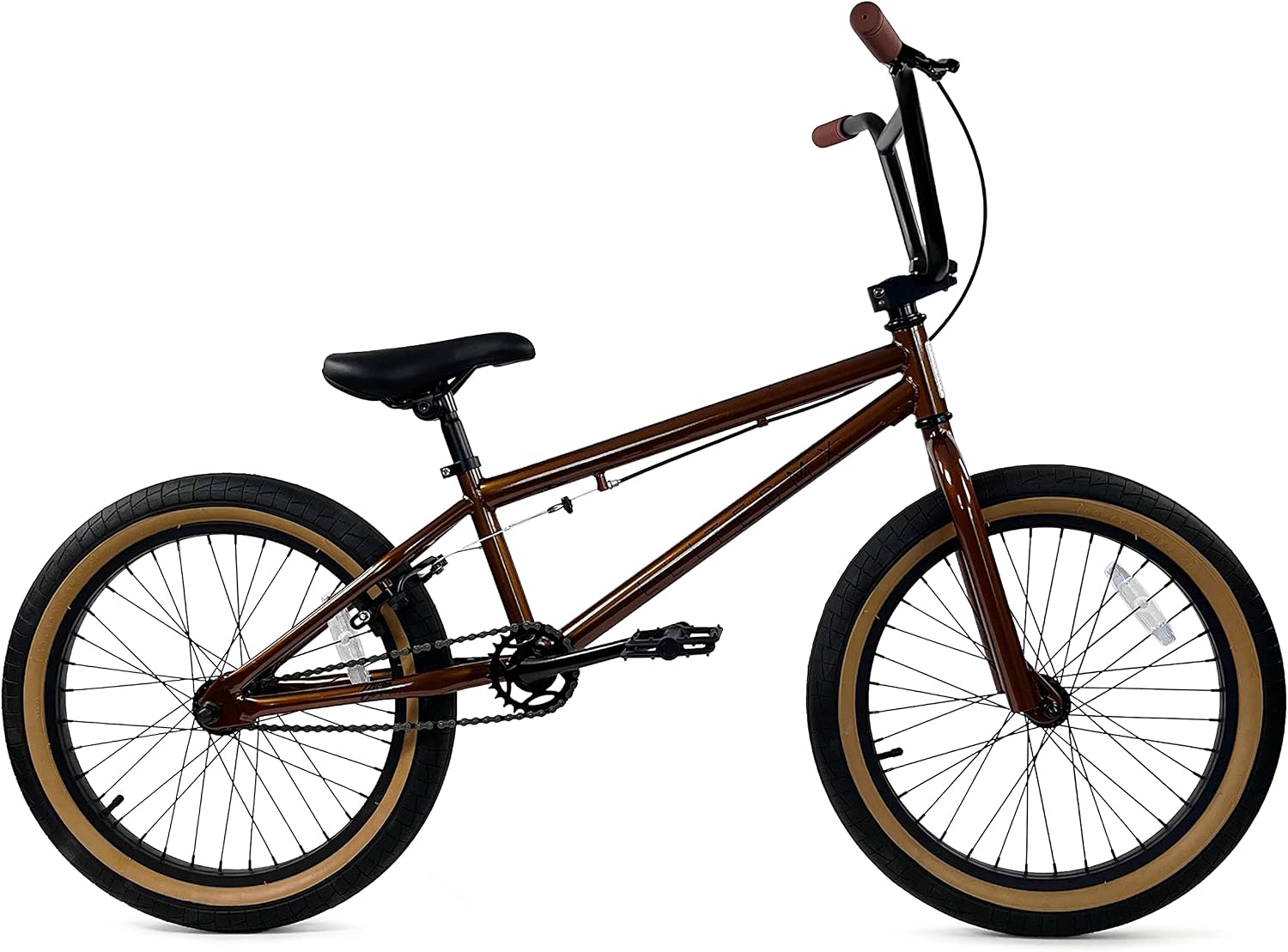Elite BMX Stealth Freestyle Bike for Youth & Adults, Durable Steel Frame, Available in 16", 18", and 20" Sizes