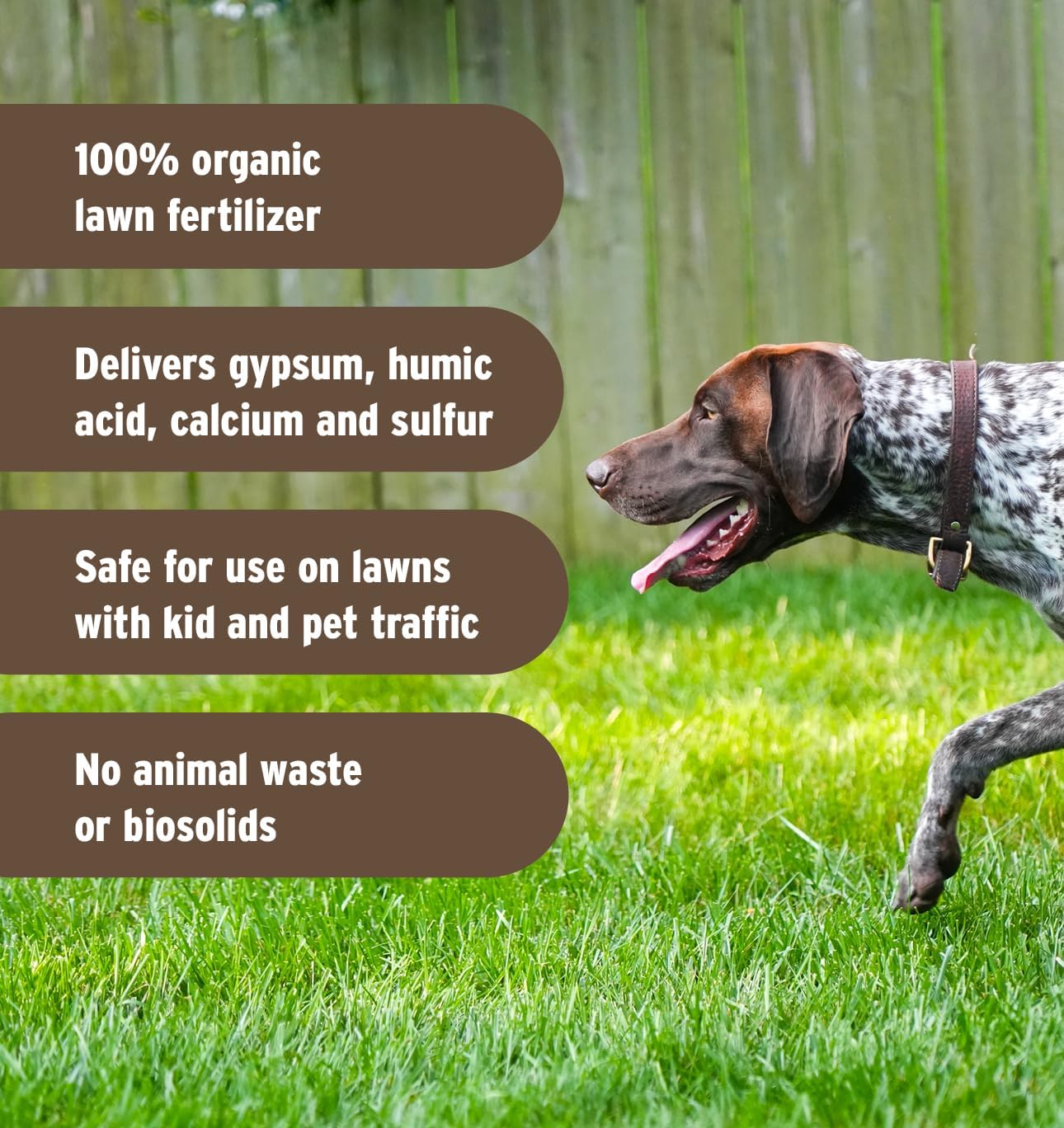 Lawnbox Soil Saver 100% Organic Gypsum and Humic Acid Soil Amendment 15 lb Bag Covers 2,500 sq ft