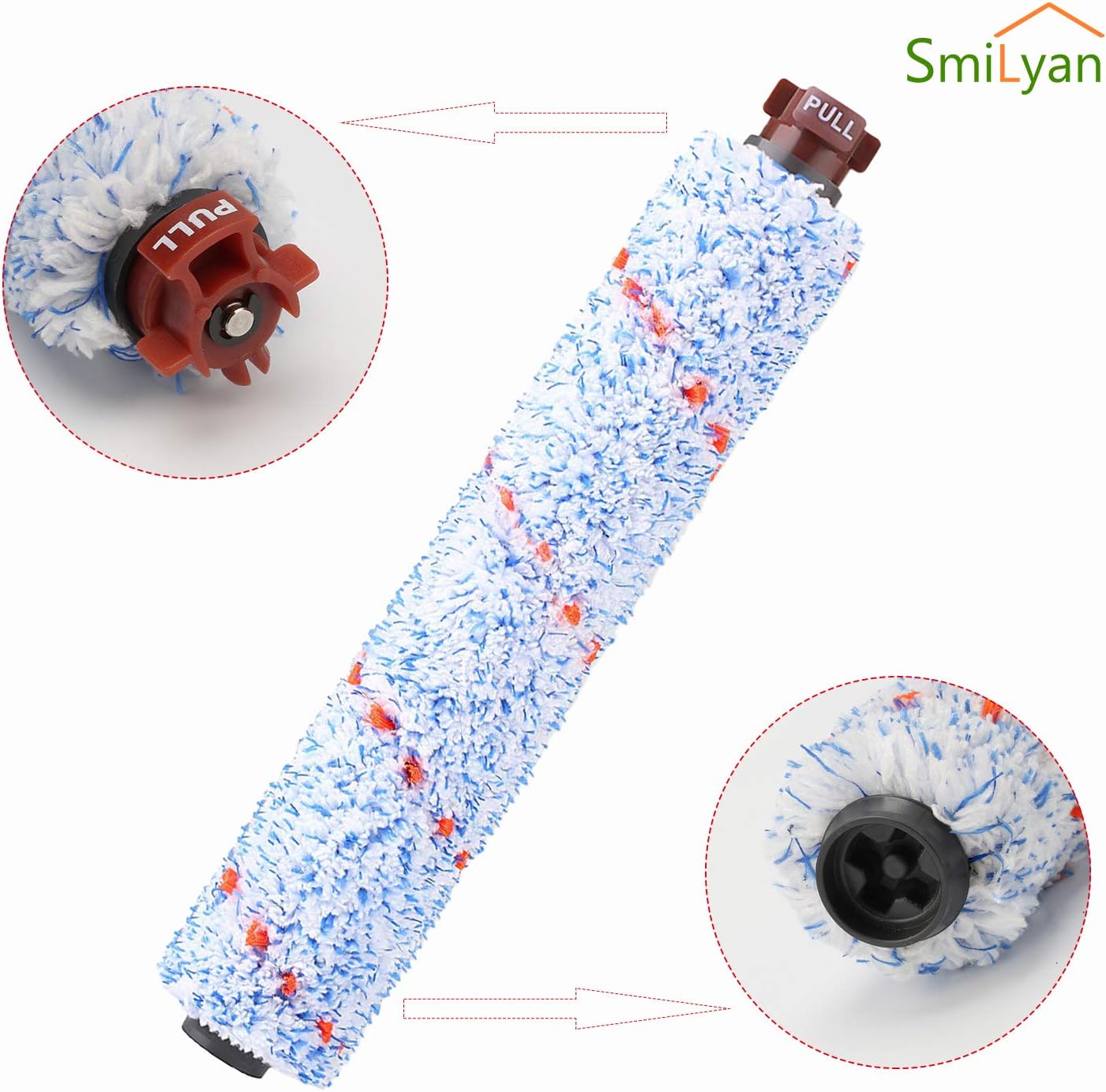 Smilyan Brush Filter Replacement Parts for Bissell CrossWave Vacuum 3888A