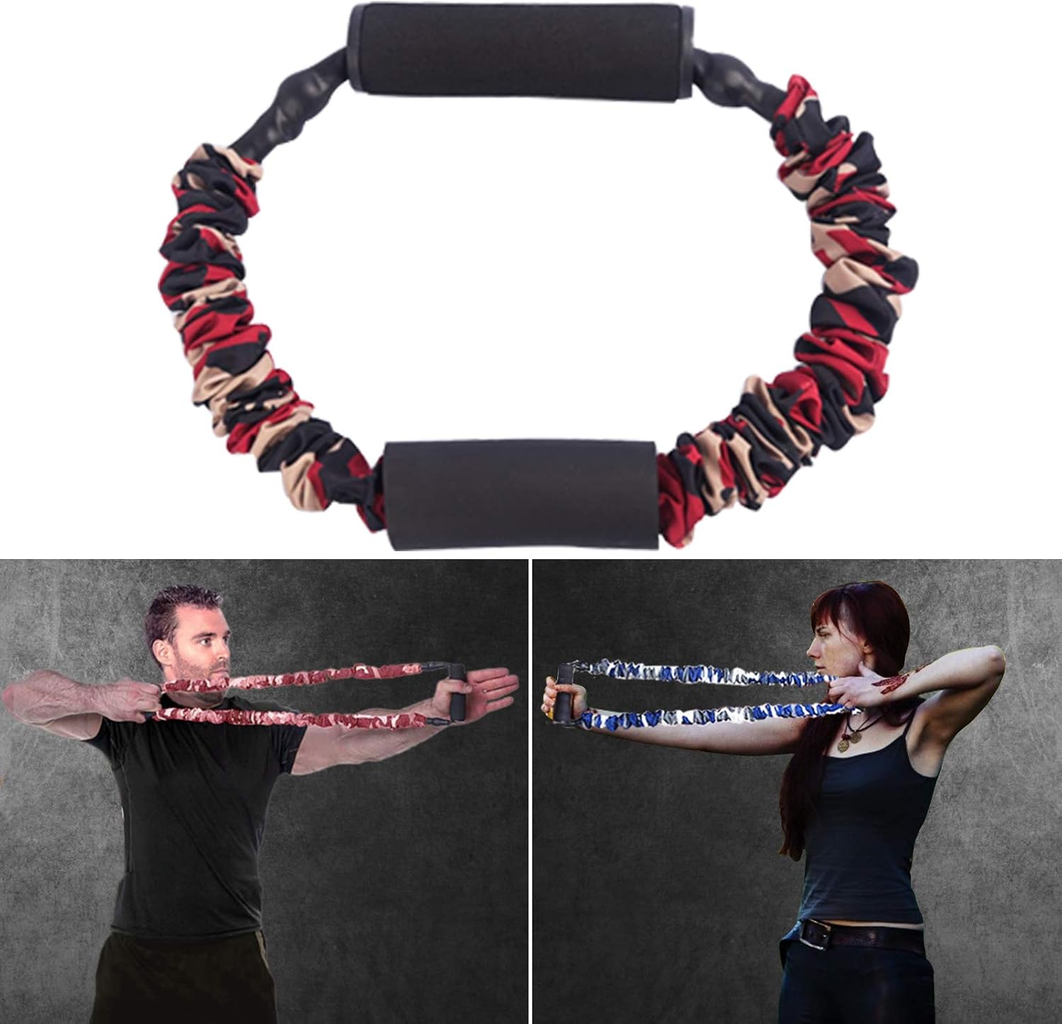 KIKIGOAL Archery Band Archery Exerciser Bow Trainer Strength Training for Reflex Bow Compound Bow Shooting